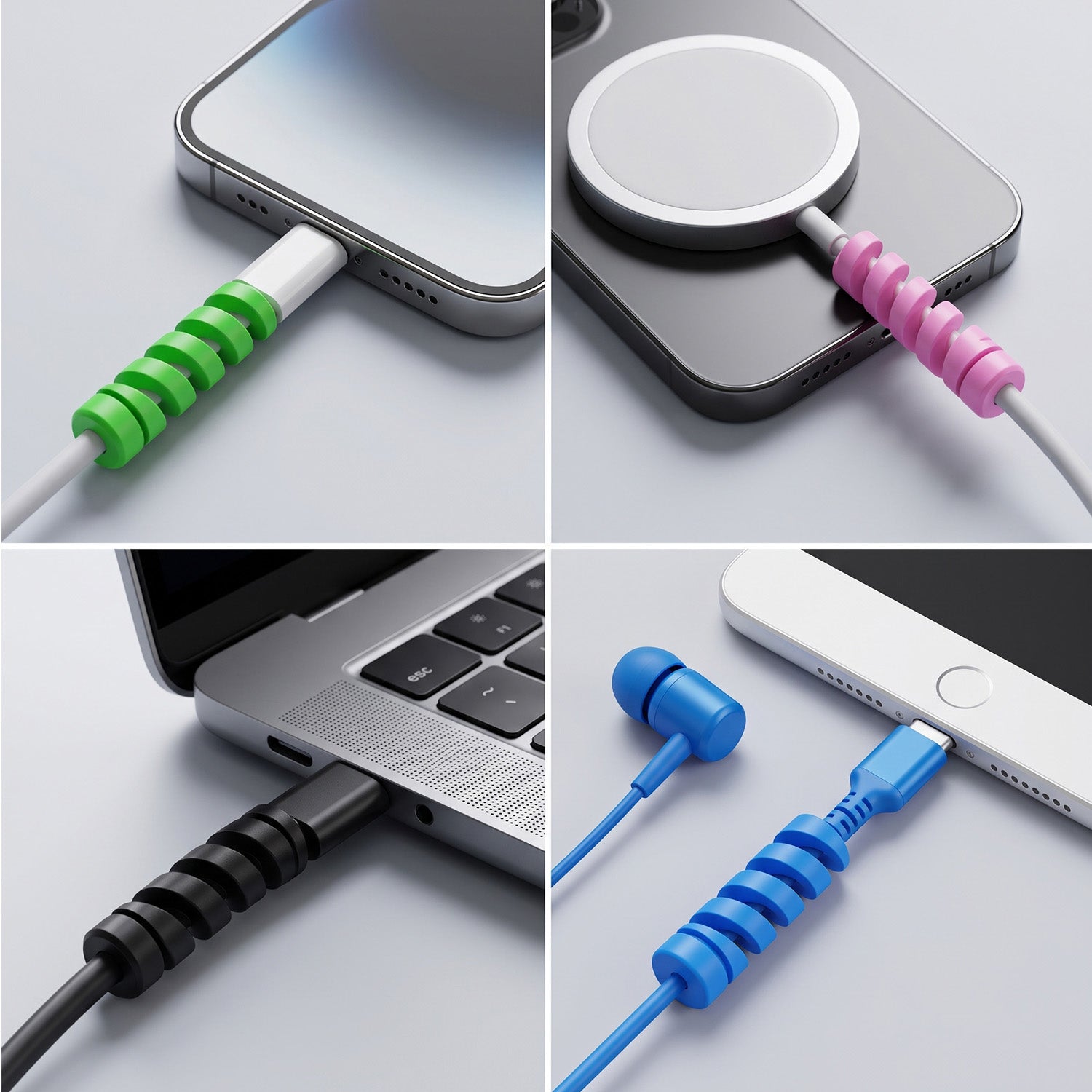 Universal Cable Protector for Charger & Earphones