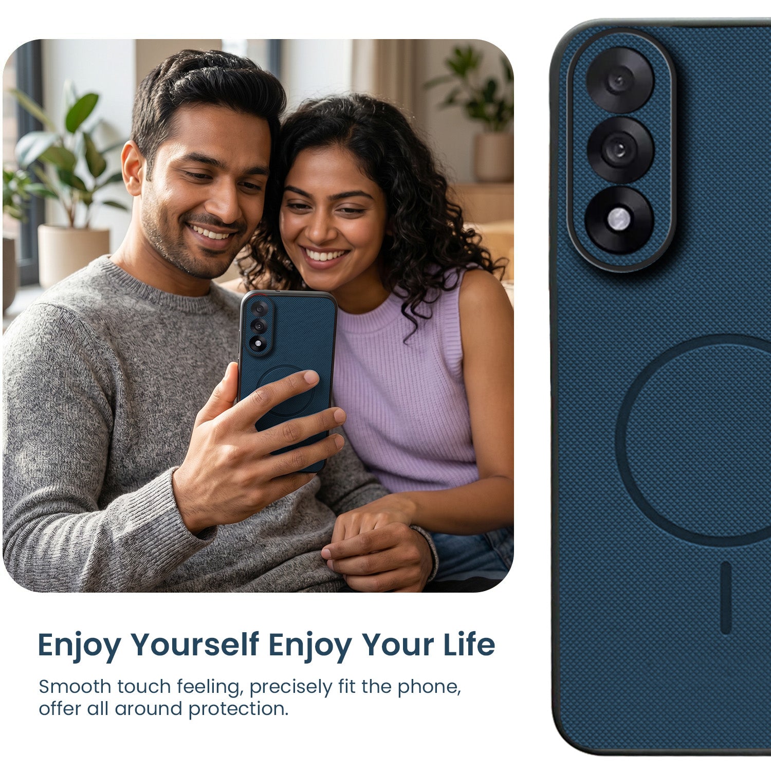 For Oneplus Nord 5 Back Cover Case PU Leather (Texture Grip Design | Professional Minimalist | Camera Protection | Soft and Flexible)