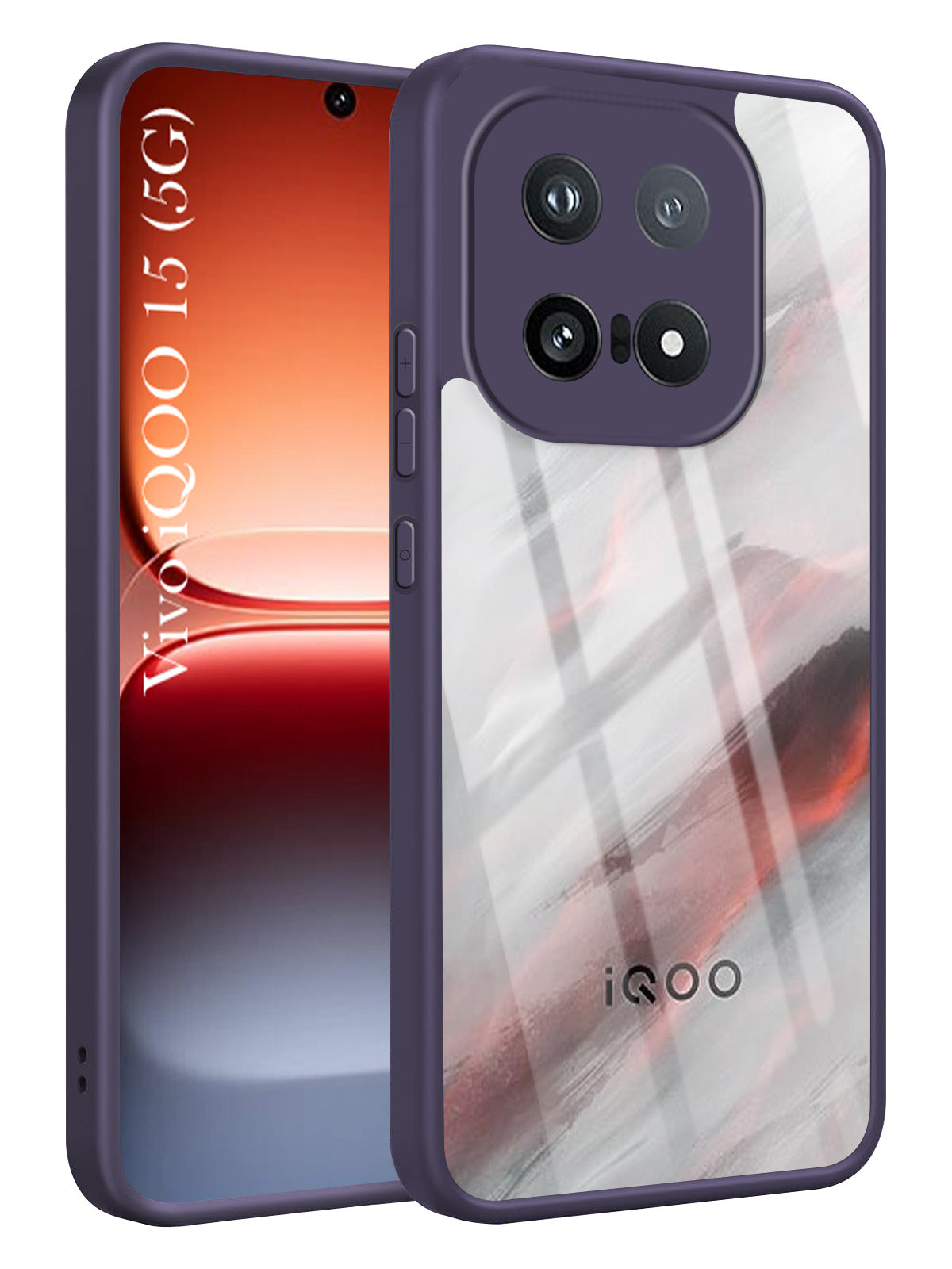 For Vivo iQOO 15 5G Back Cover Case Ultra-Hybrid (Lifetime Anti Yellow | Anti Scratch | Crystal Clear Shockproof)