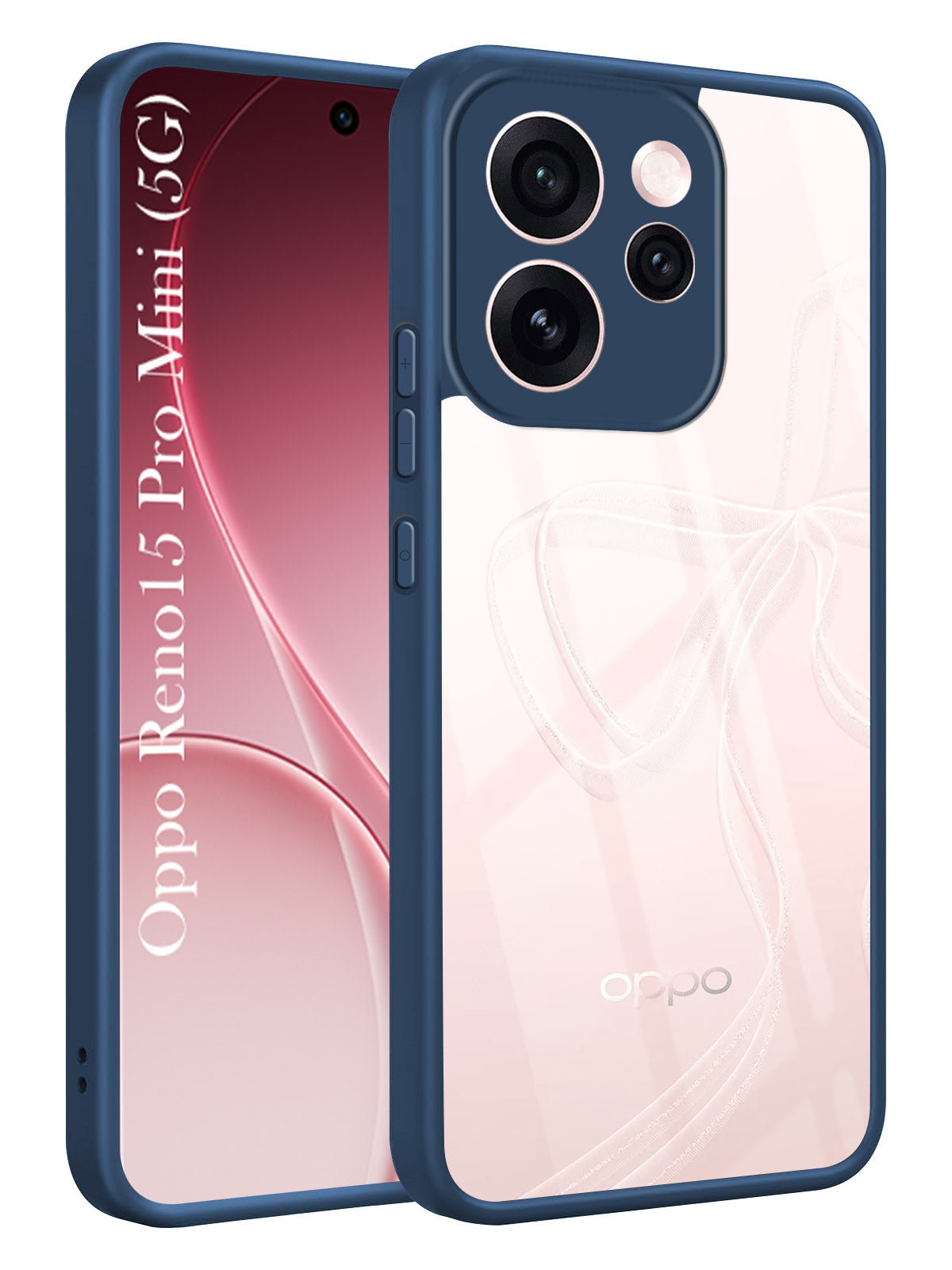 For Oppo Reno15 Pro Mini 5G | Oppo Reno 15 Pro Mini 5G Back Cover Case Ultra-Hybrid (Lifetime Anti Yellow | Anti Scratch | Crystal Clear Shockproof)