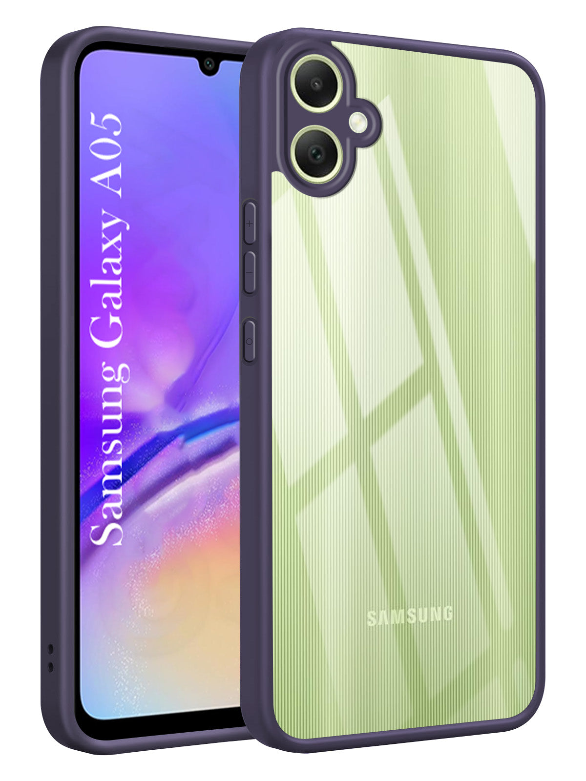 For Samsung Galaxy A05 Back Cover Case Ultra-Hybrid (Lifetime Anti Yellow | Anti Scratch | Crystal Clear Shockproof)