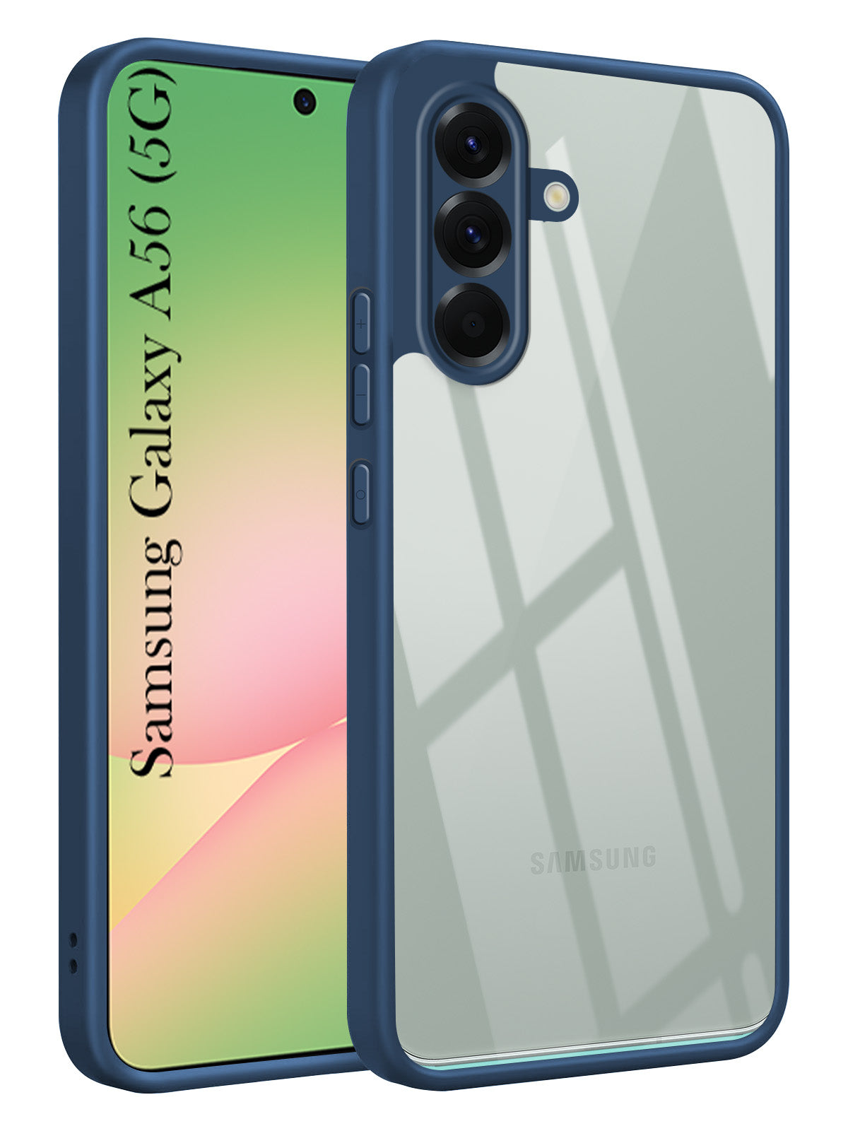 For Samsung Galaxy A56 Back Cover Case (Lifetime Anti Yellow | Anti Scratch | Crystal Clear Shockproof)