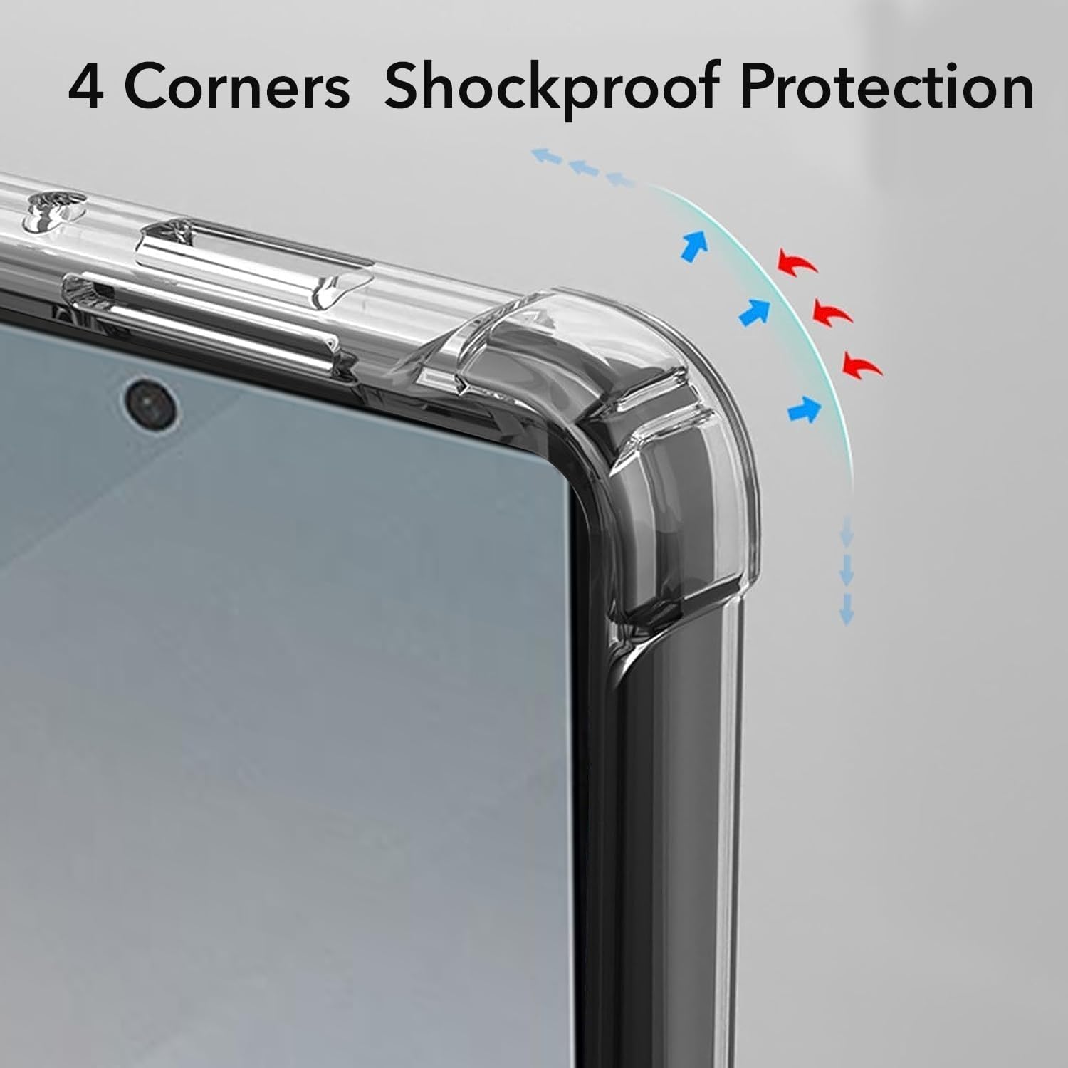For Samsung Galaxy Z Fold 8 Ultra Back Cover Shockproof Crystal-Clear (Drop & Camera Protection | Hard Polycarbonate)