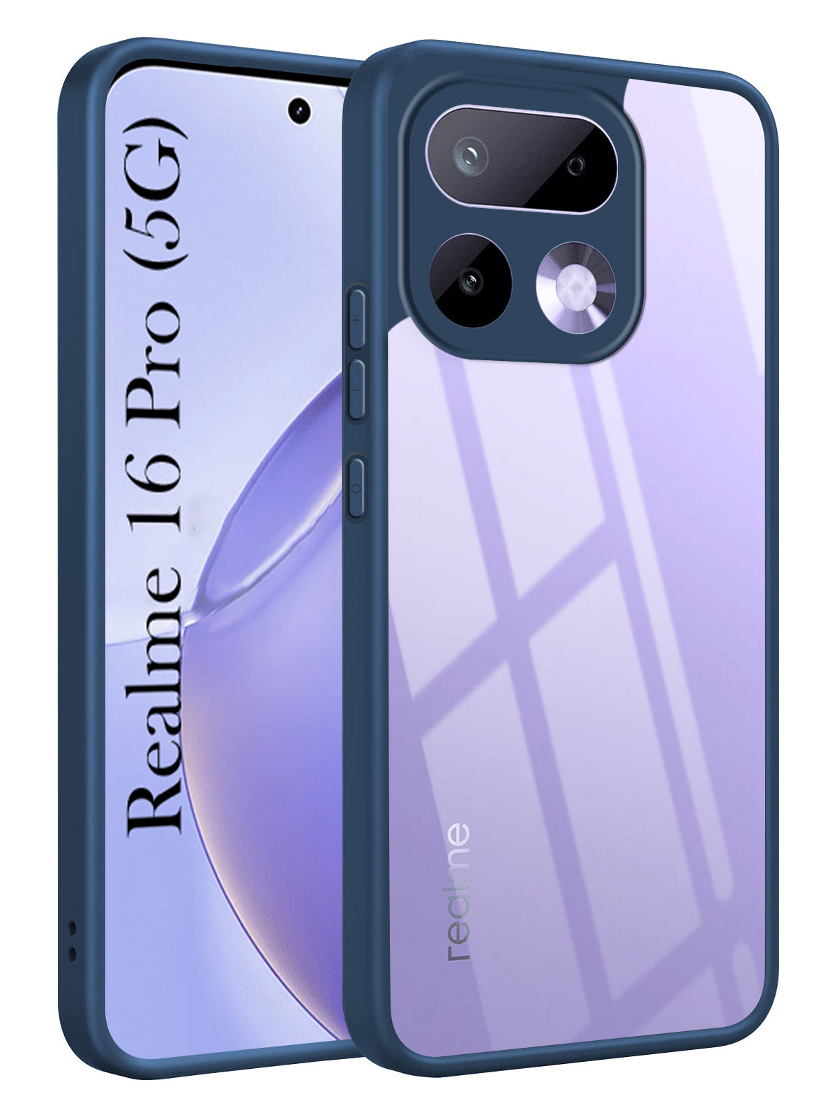 For Realme 16 Pro Back Cover Case Ultra-Hybrid (Lifetime Anti Yellow | Anti Scratch | Crystal Clear Shockproof)