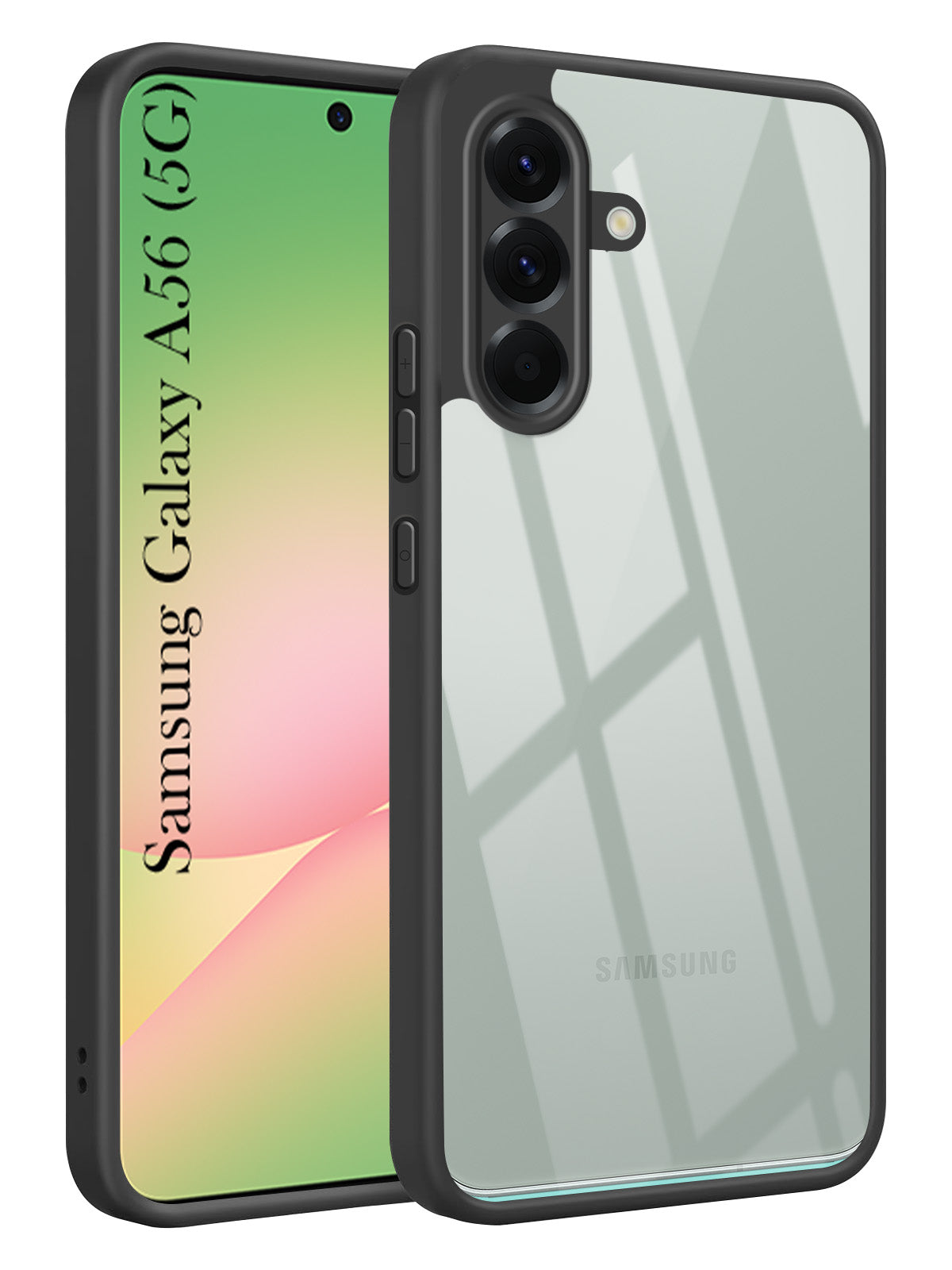 For Samsung Galaxy A56 Back Cover Case (Lifetime Anti Yellow | Anti Scratch | Crystal Clear Shockproof)