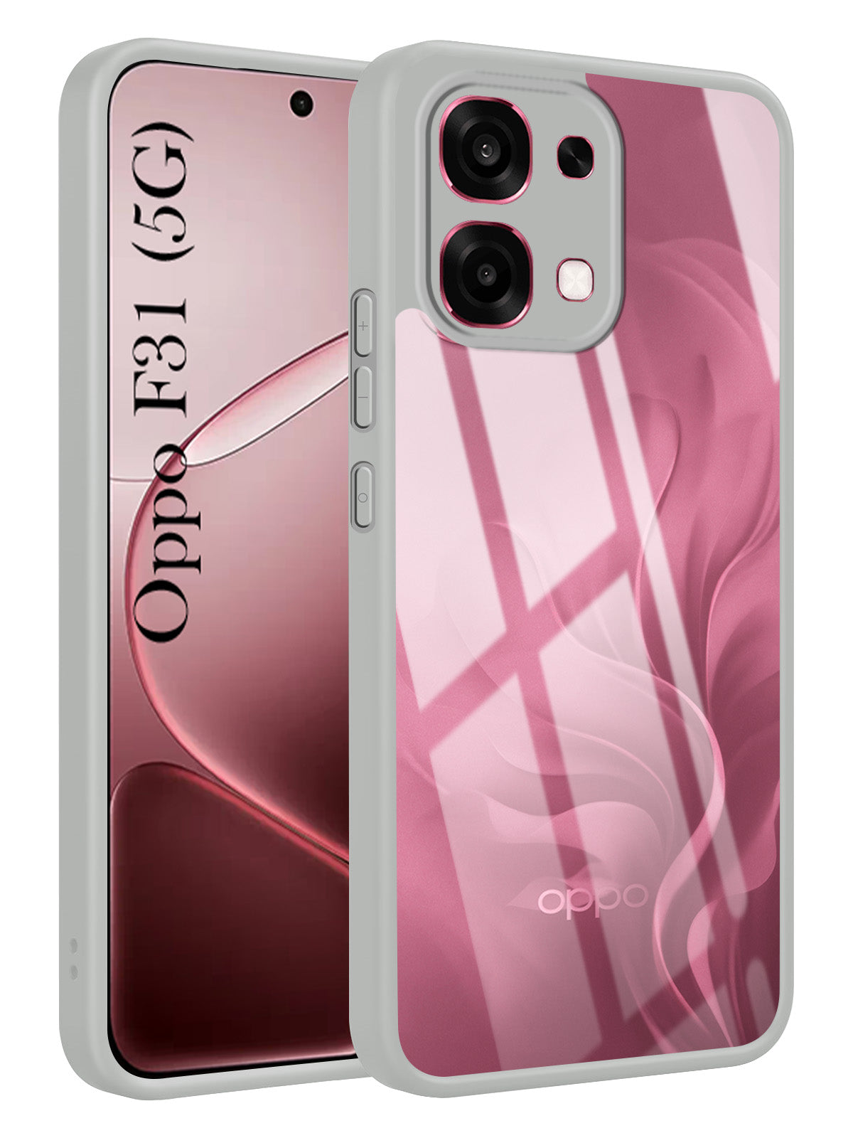 For Oppo F31 Back Cover Case Ultra-Hybrid (Lifetime Anti Yellow | Anti Scratch | Crystal Clear Shockproof)