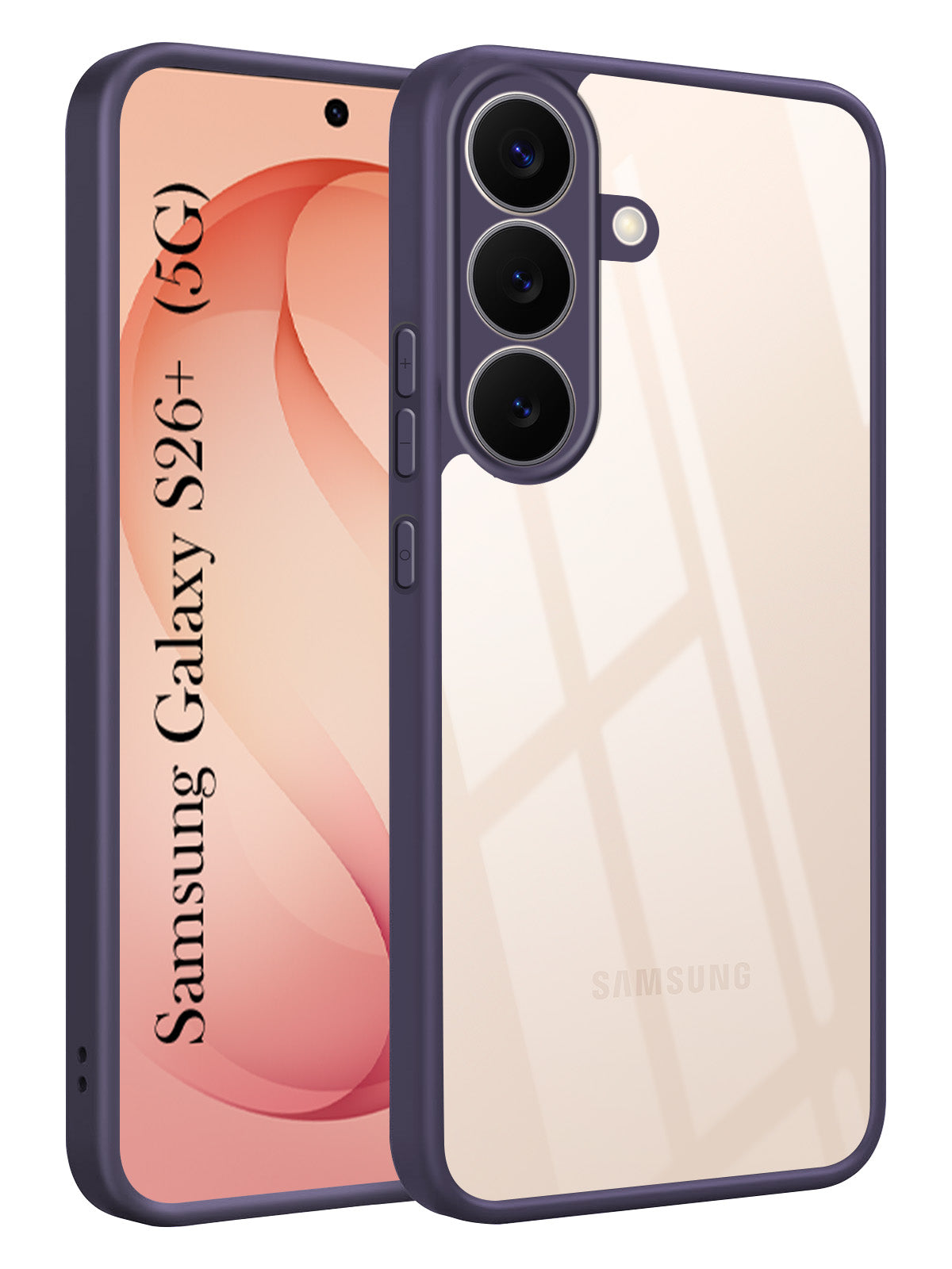 For Samsung Galaxy S26 Plus Back Cover Case Ultra-Hybrid (Lifetime Anti Yellow | Anti Scratch | Crystal Clear Shockproof)