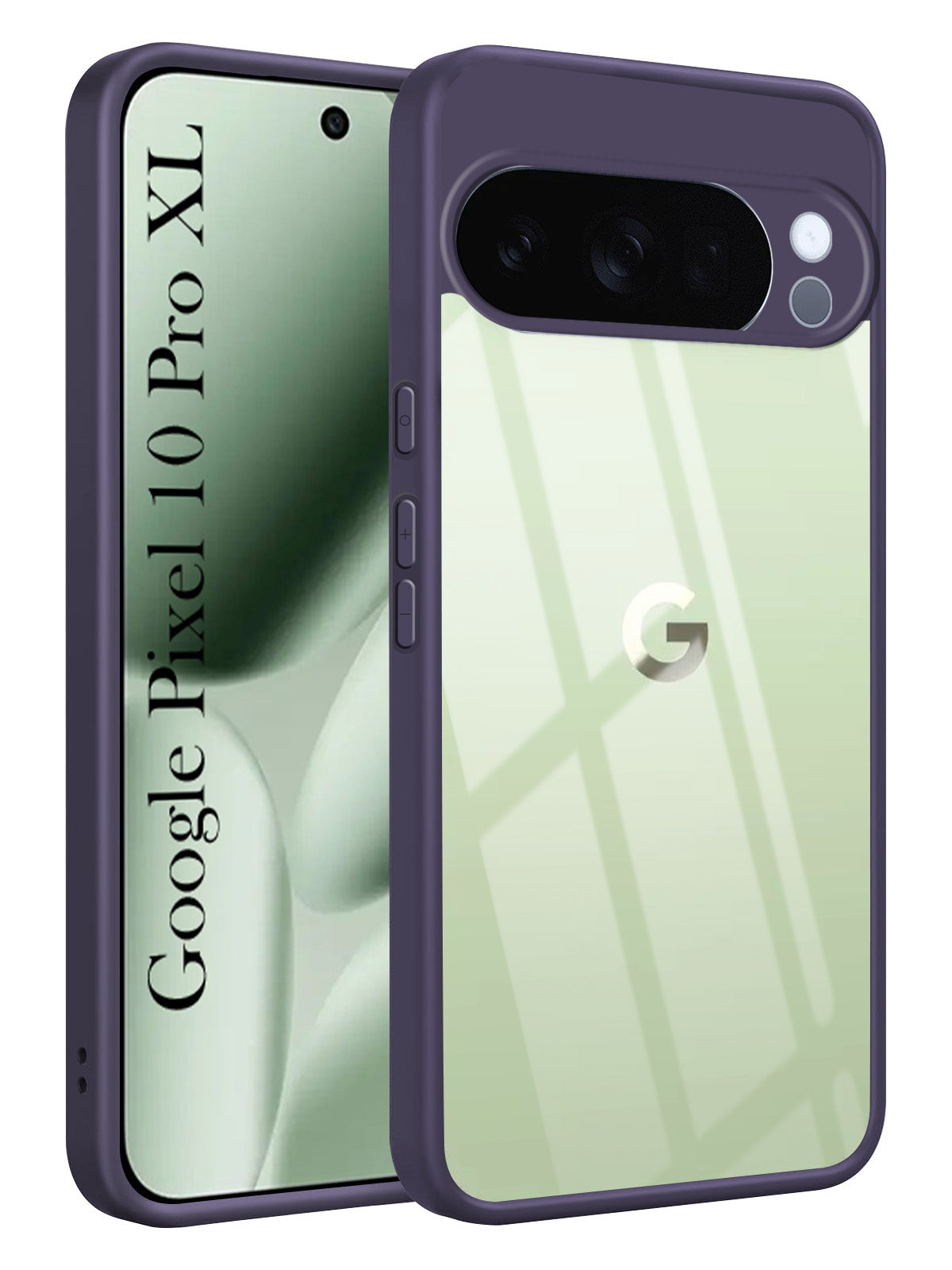 For Google Pixel 10 Pro XL Back Cover Case (Lifetime Anti Yellow | Anti Scratch | Crystal Clear Shockproof)