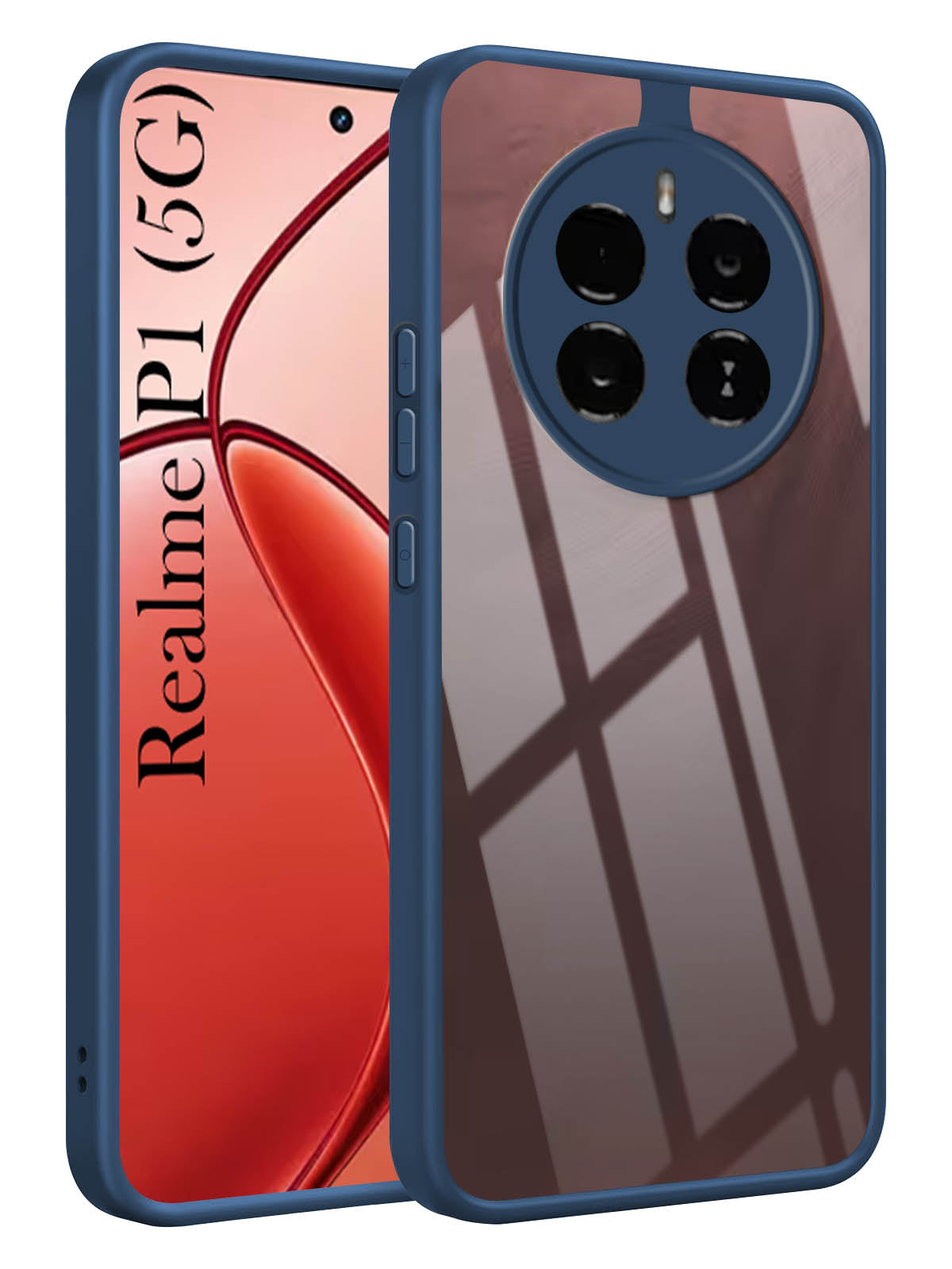 For Realme P1 5G Back Cover Case (Lifetime Anti Yellow | Anti Scratch | Crystal Clear Shockproof)