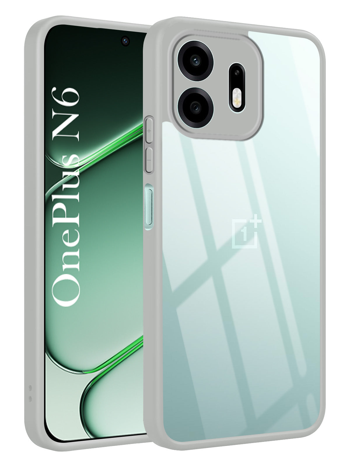 For OnePlus N6 Back Cover Case Ultra-Hybrid (Lifetime Anti Yellow | Anti Scratch | Crystal Clear Shockproof)
