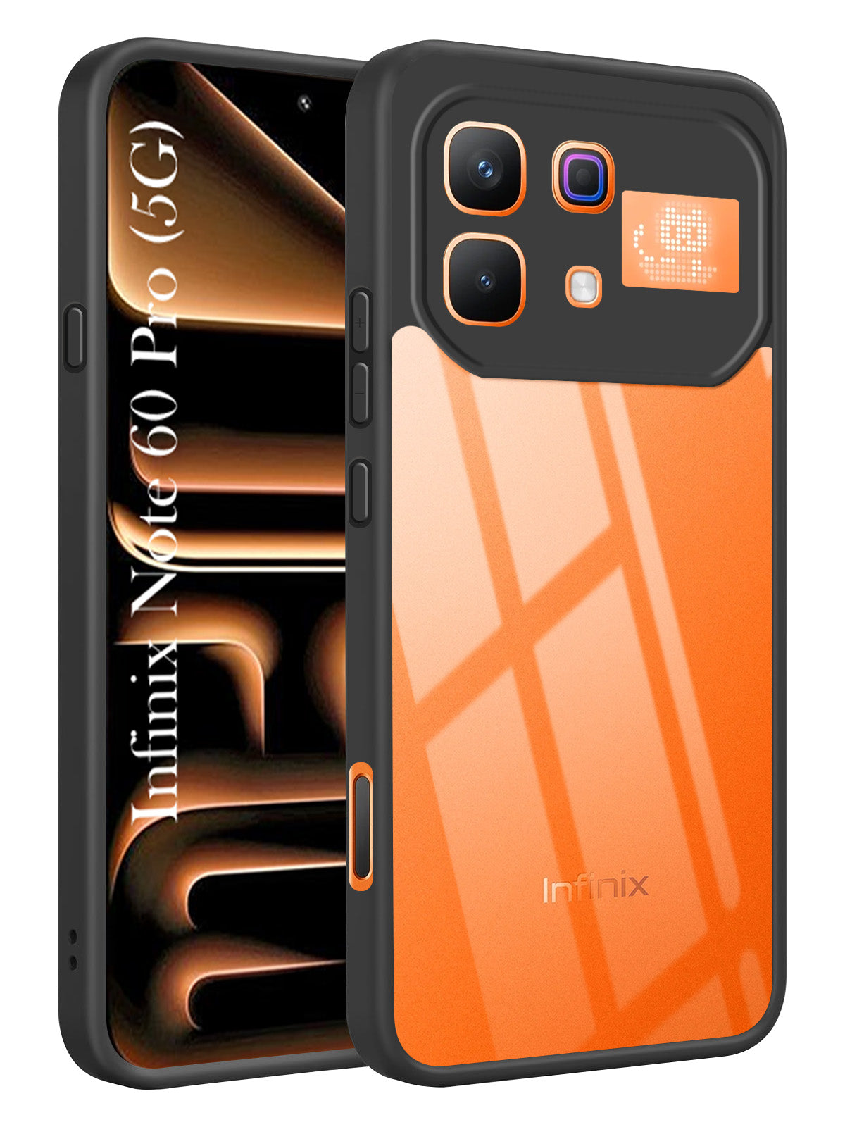 For Infinix Note 60 Pro 5G Back Cover Case Ultra-Hybrid (Lifetime Anti Yellow | Anti Scratch | Crystal Clear Shockproof)