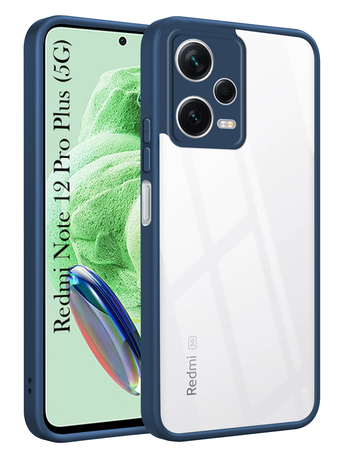 For Redmi Note 12 Pro Plus 5G Back Cover Case Ultra-Hybrid (Lifetime Anti Yellow | Anti Scratch | Crystal Clear Shockproof)