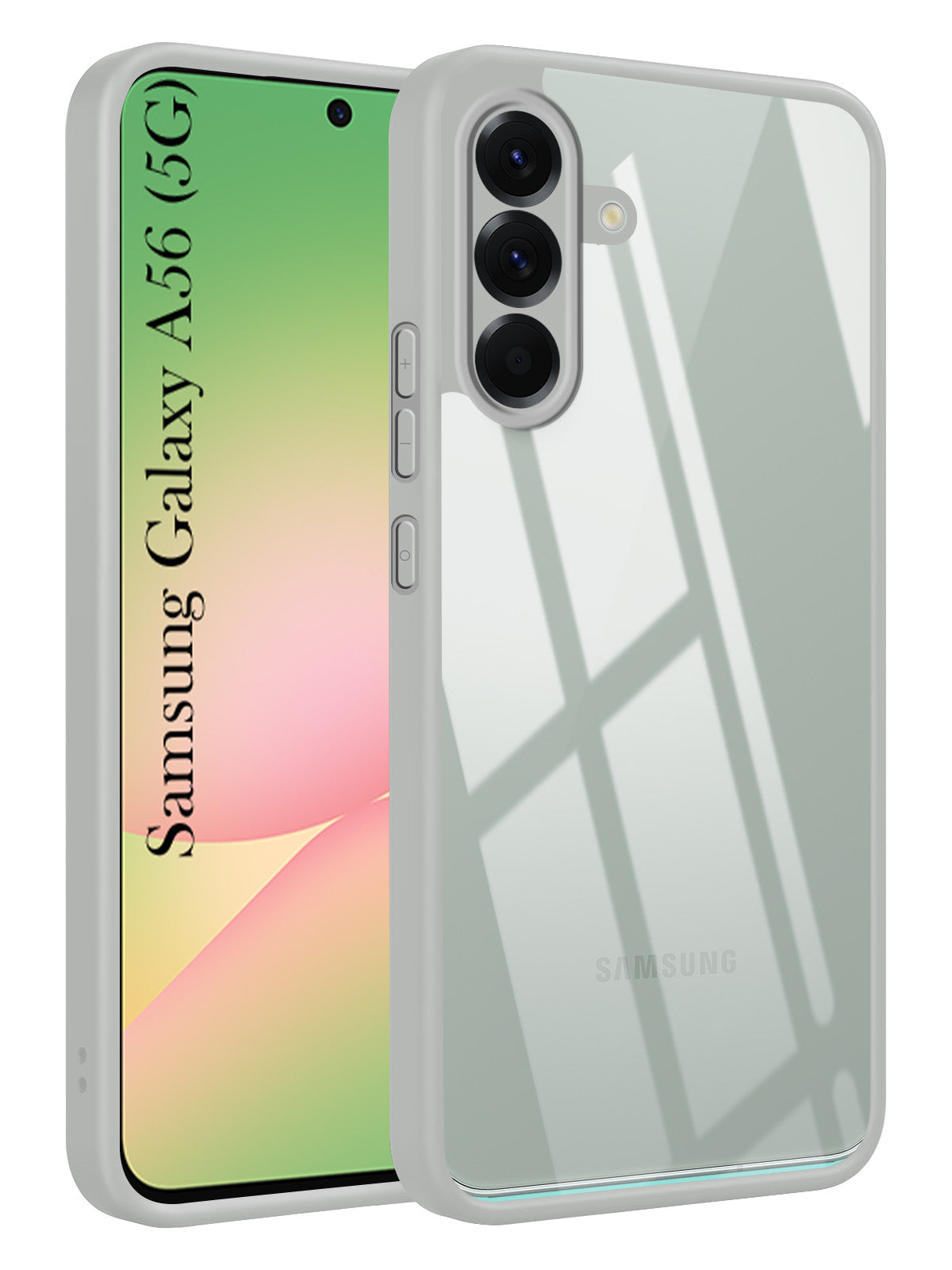 For Samsung Galaxy A56 Back Cover Case (Lifetime Anti Yellow | Anti Scratch | Crystal Clear Shockproof)