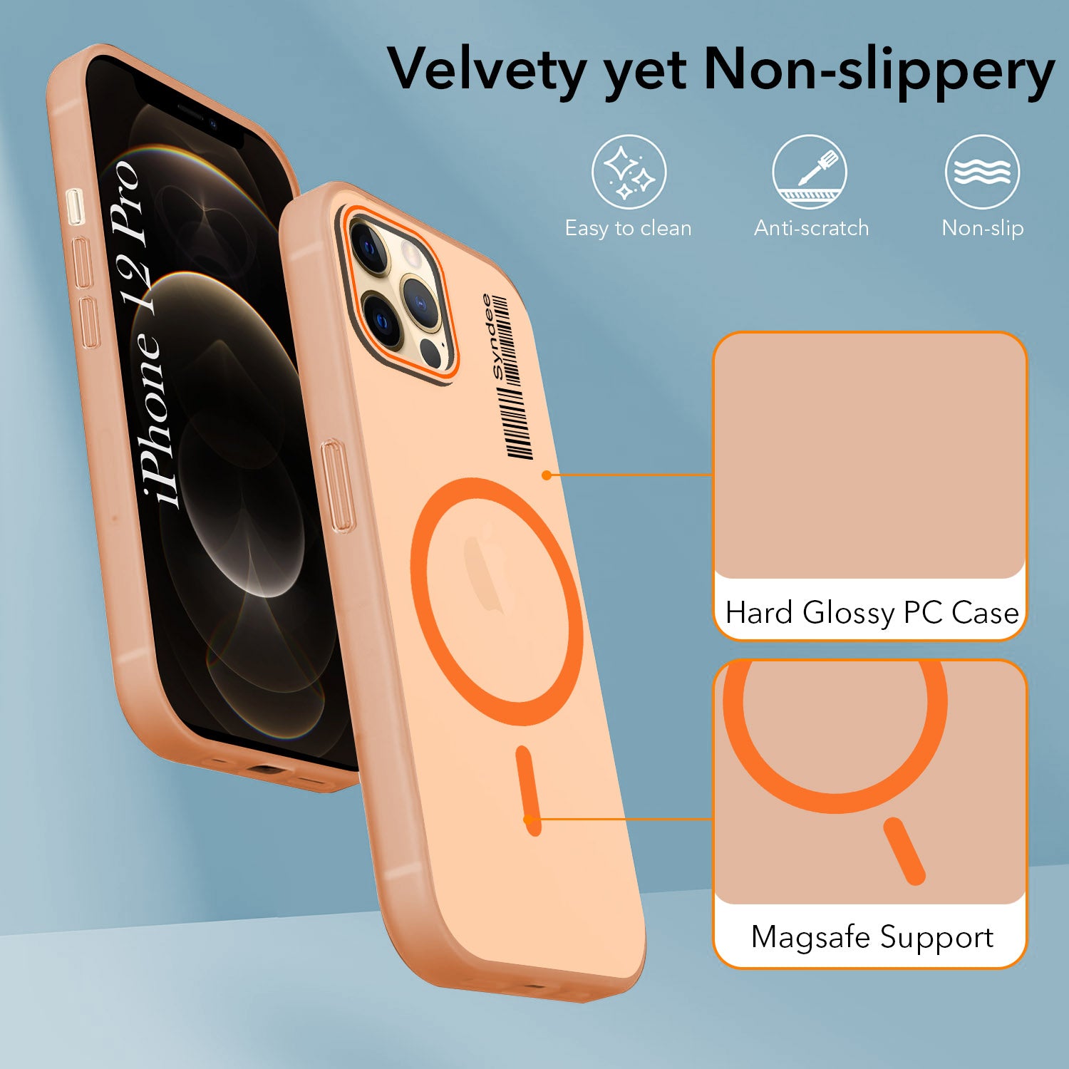 For Oppo Reno12 Pro 5G | Oppo Reno 12 Pro 5G Back Cover Case (Soft Touch | Camera Bump Protection | MagSafe Compatible | Matte Finish)