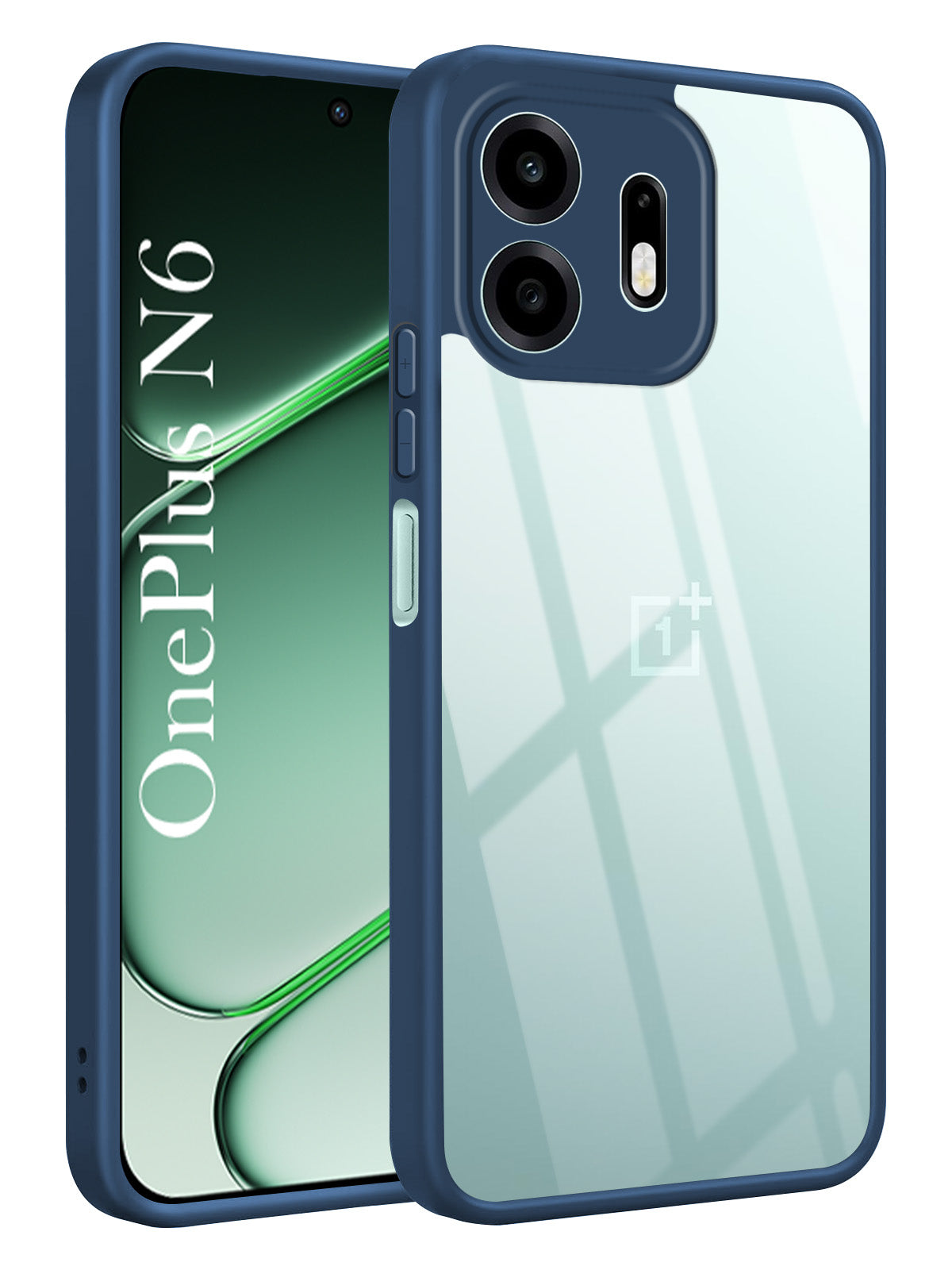 For OnePlus N6 Back Cover Case Ultra-Hybrid (Lifetime Anti Yellow | Anti Scratch | Crystal Clear Shockproof)