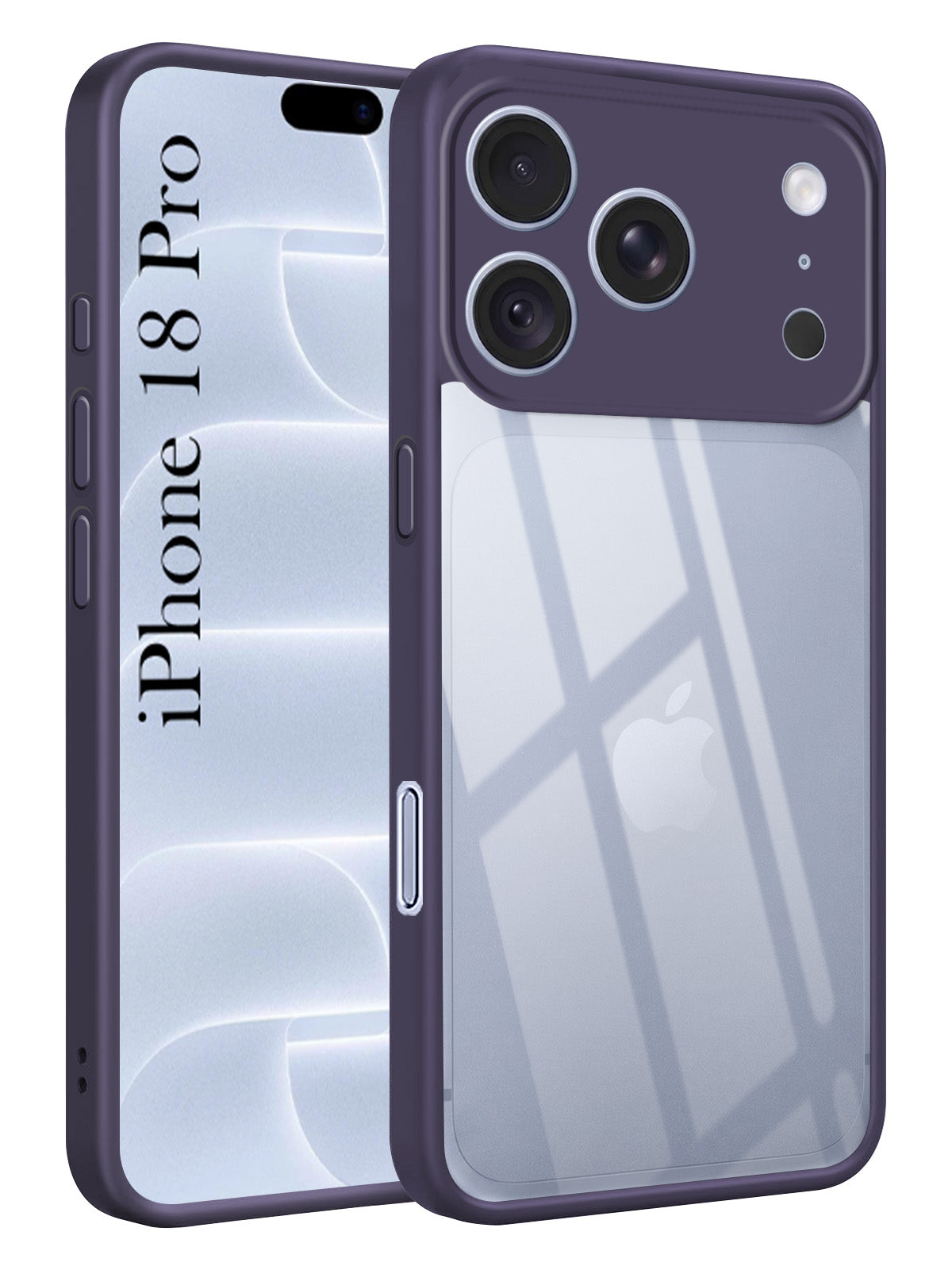 For Apple iPhone 18 Pro Back Cover Case Ultra-Hybrid (Lifetime Anti Yellow | Anti Scratch | Crystal Clear Shockproof)0