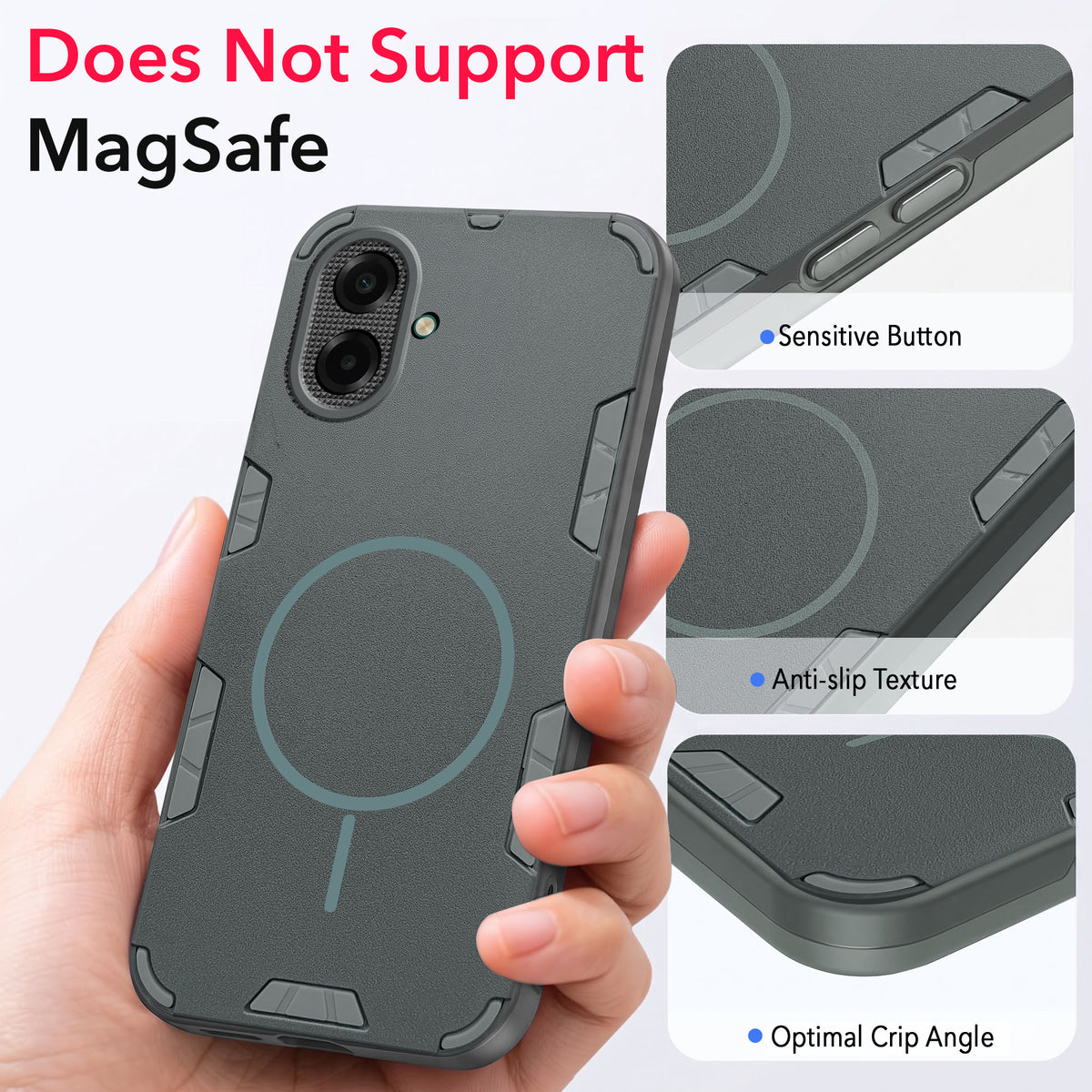 For Samsung Galaxy M17e Back Cover Case (Slim Hybrid Armor | Shockproof Camera Protection | Rugged Dual Layer)