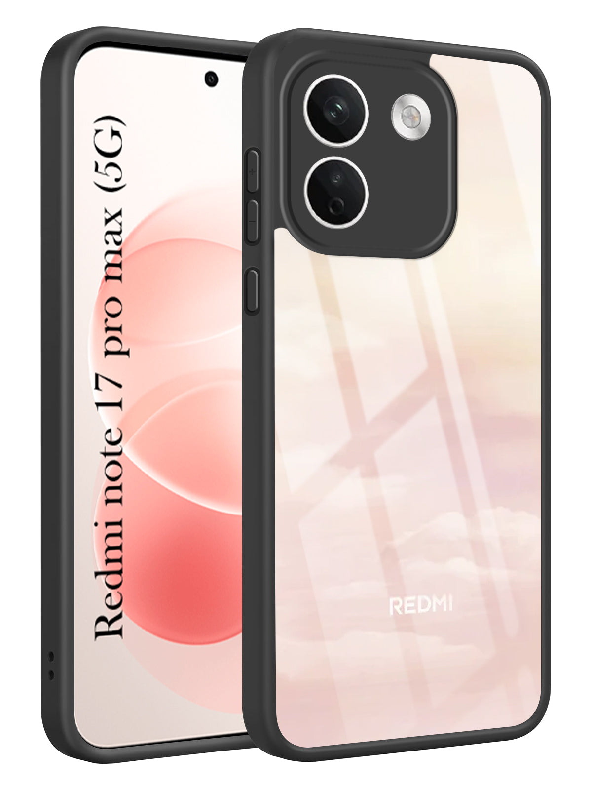 For Redmi Note 17 Pro Max 5G Back Cover Case Ultra-Hybrid (Lifetime Anti Yellow | Anti Scratch | Crystal Clear Shockproof)