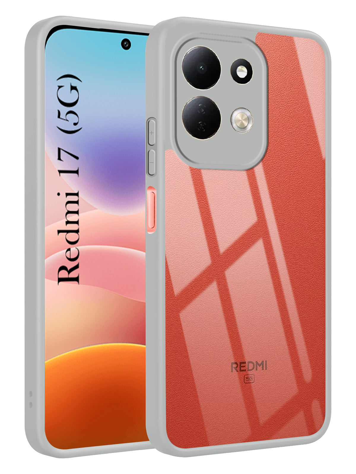 For Redmi 17 5G Back Cover Case Ultra-Hybrid (Lifetime Anti Yellow | Anti Scratch | Crystal Clear Shockproof)