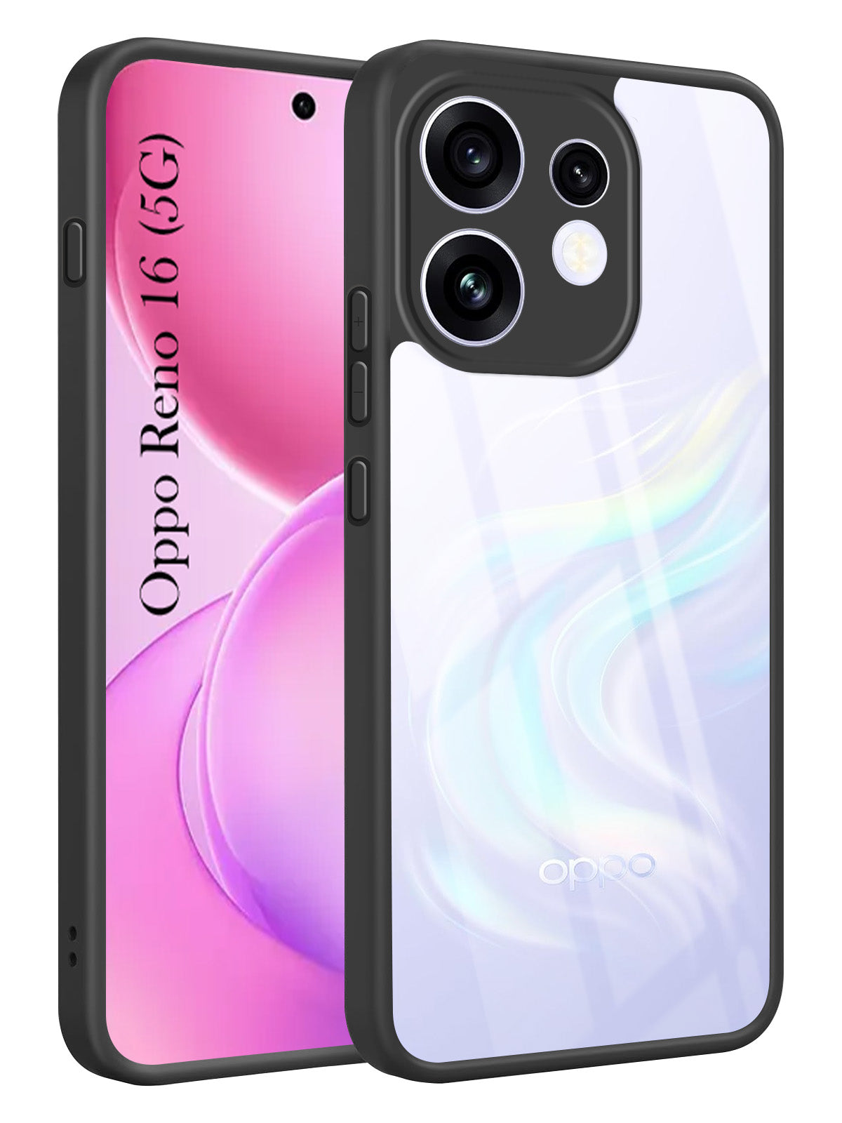 For Oppo Reno 16 Back Cover Case Ultra-Hybrid (Lifetime Anti Yellow | Anti Scratch | Crystal Clear Shockproof)