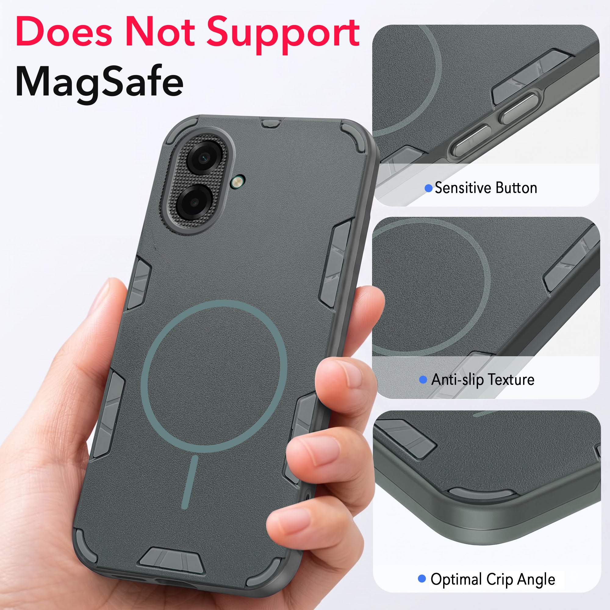 For Samsung Galaxy A07 5G | F70e 5G (Slim Hybrid Armor | Shockproof Camera Protection | Rugged Dual Layer)Back Cover Case (Slim Hybrid Armor | Shockproof Camera Protection | Rugged Dual Layer)