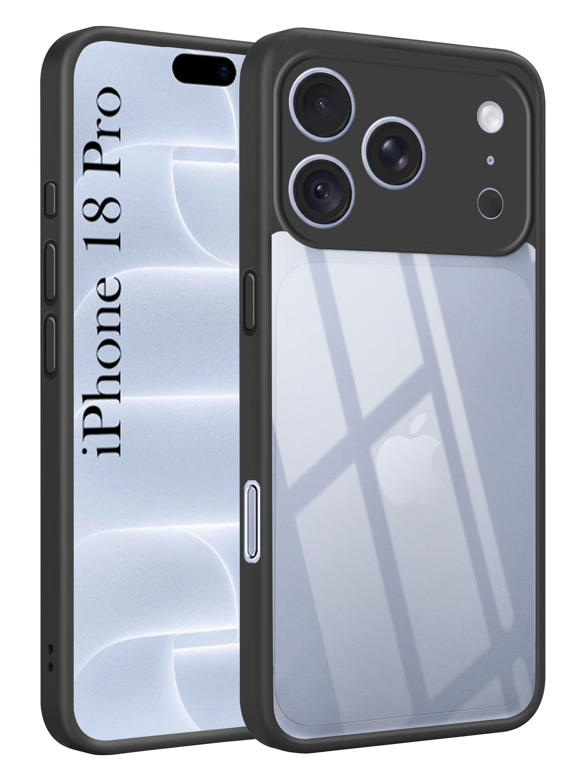For Apple iPhone 18 Pro Back Cover Case Ultra-Hybrid (Lifetime Anti Yellow | Anti Scratch | Crystal Clear Shockproof)0