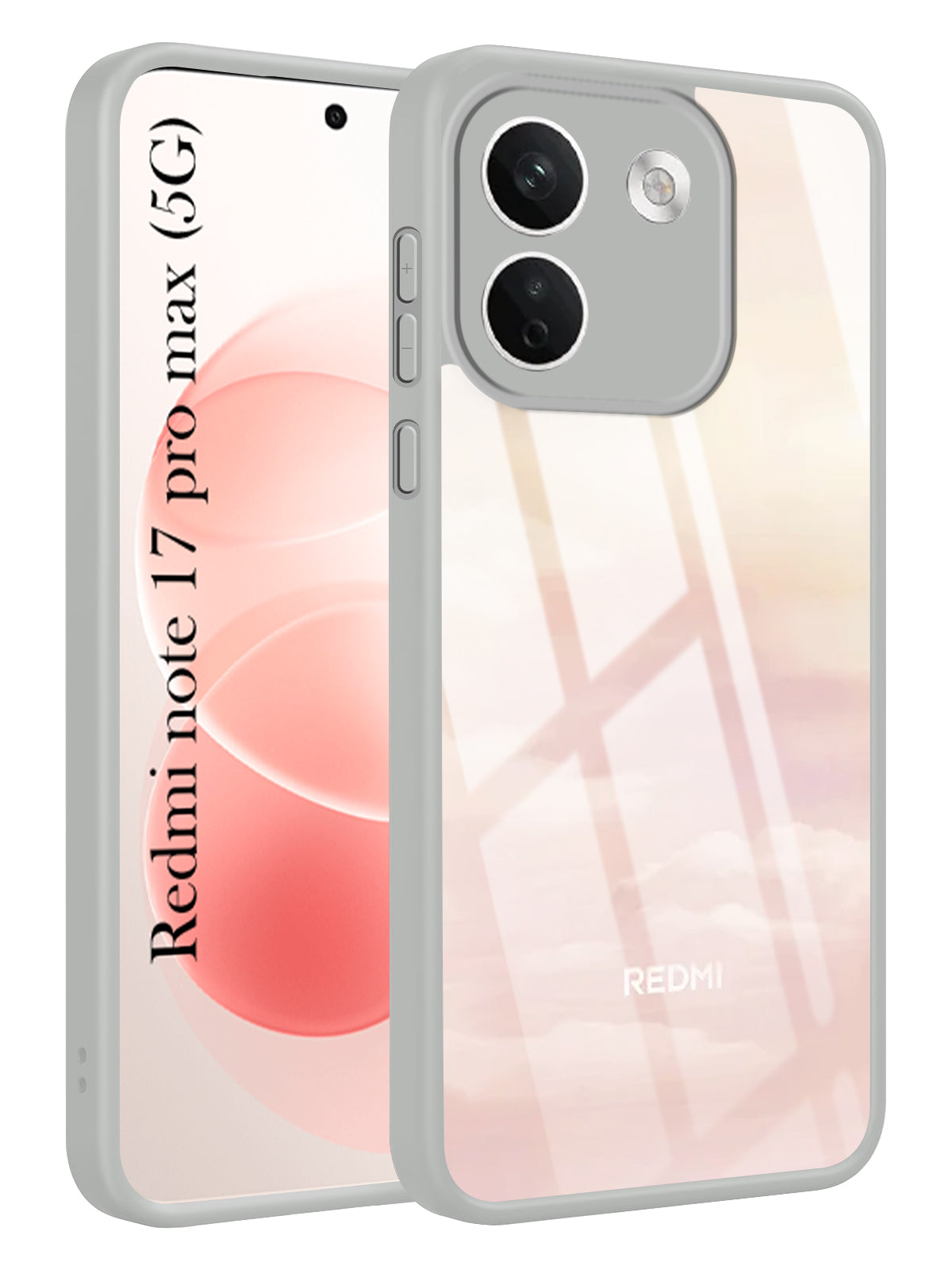 For Redmi Note 17 Pro Max 5G Back Cover Case Ultra-Hybrid (Lifetime Anti Yellow | Anti Scratch | Crystal Clear Shockproof)
