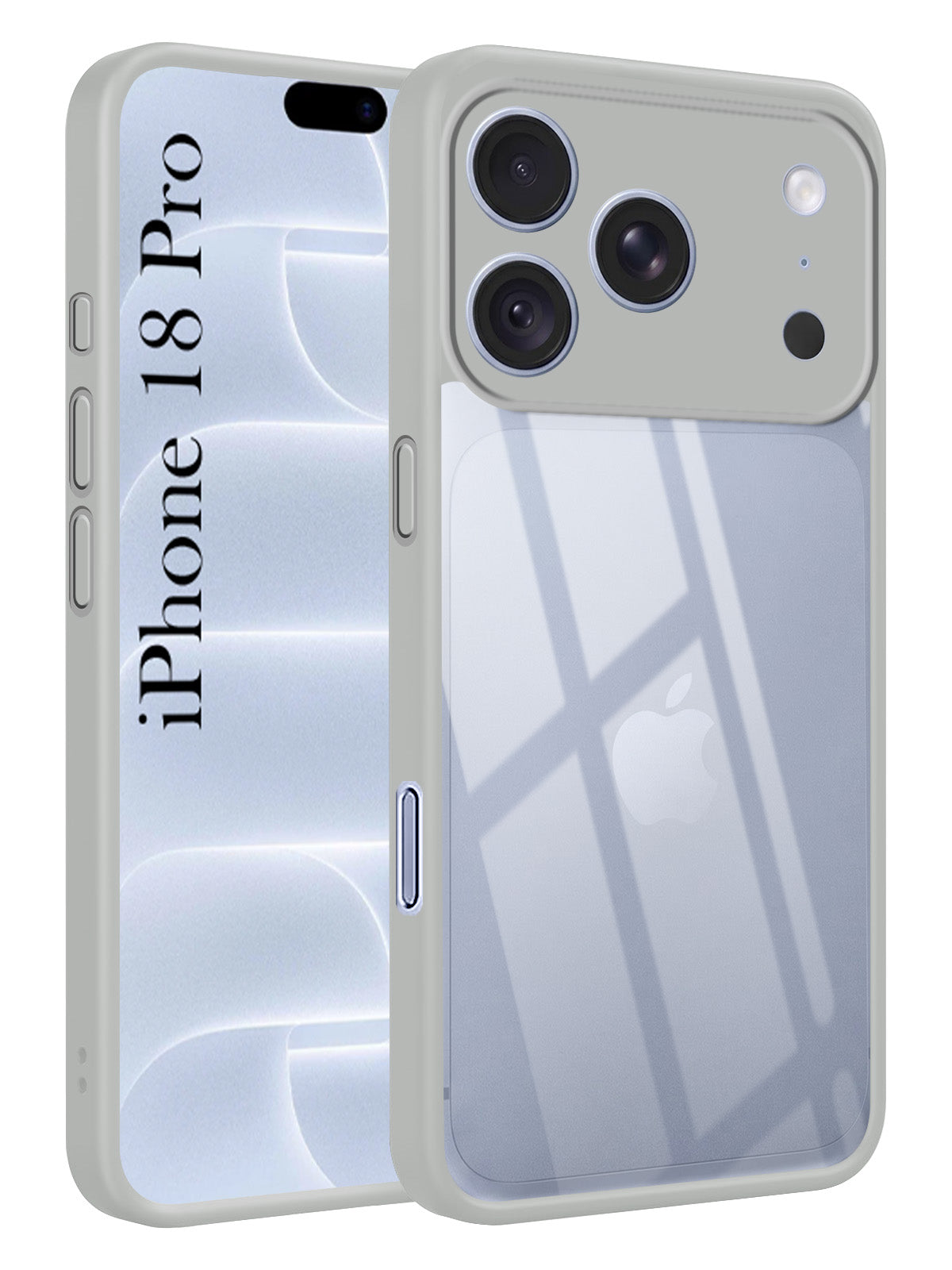 For Apple iPhone 18 Pro Back Cover Case Ultra-Hybrid (Lifetime Anti Yellow | Anti Scratch | Crystal Clear Shockproof)0