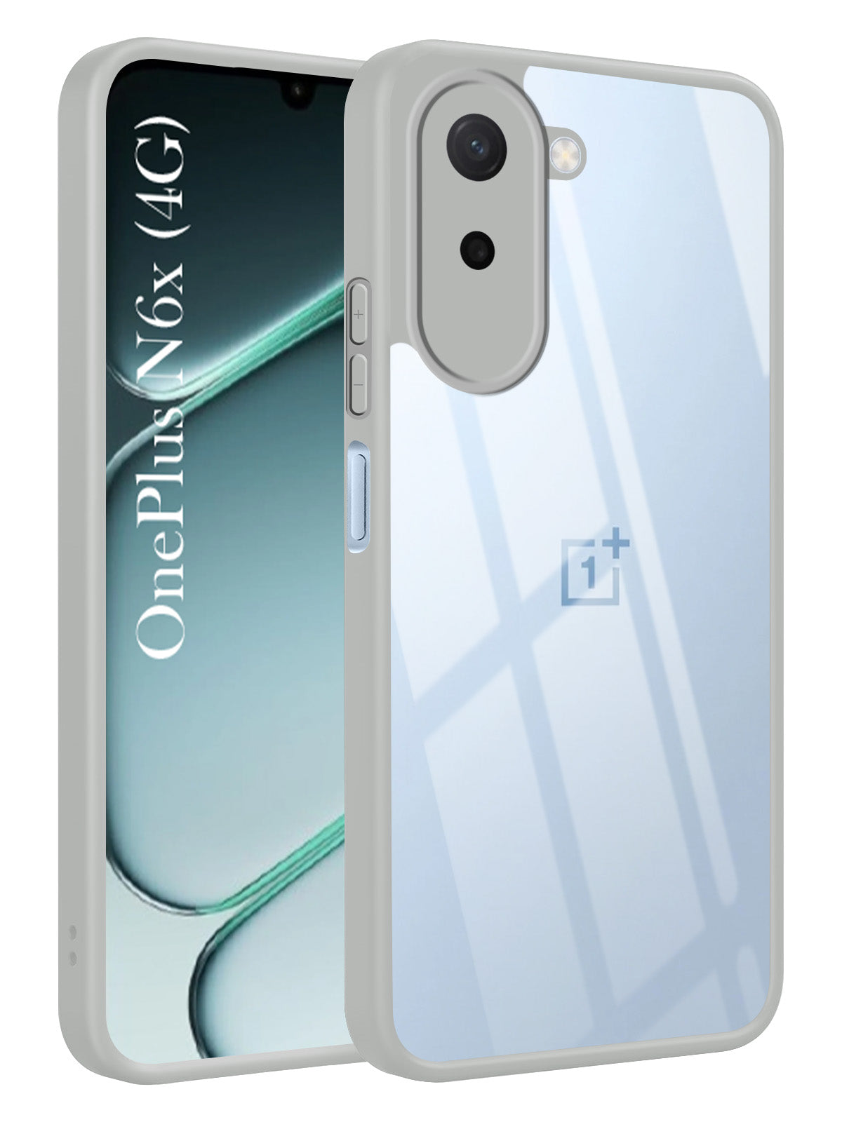 For OnePlus N6X Back Cover Case Ultra-Hybrid (Lifetime Anti Yellow | Anti Scratch | Crystal Clear Shockproof)