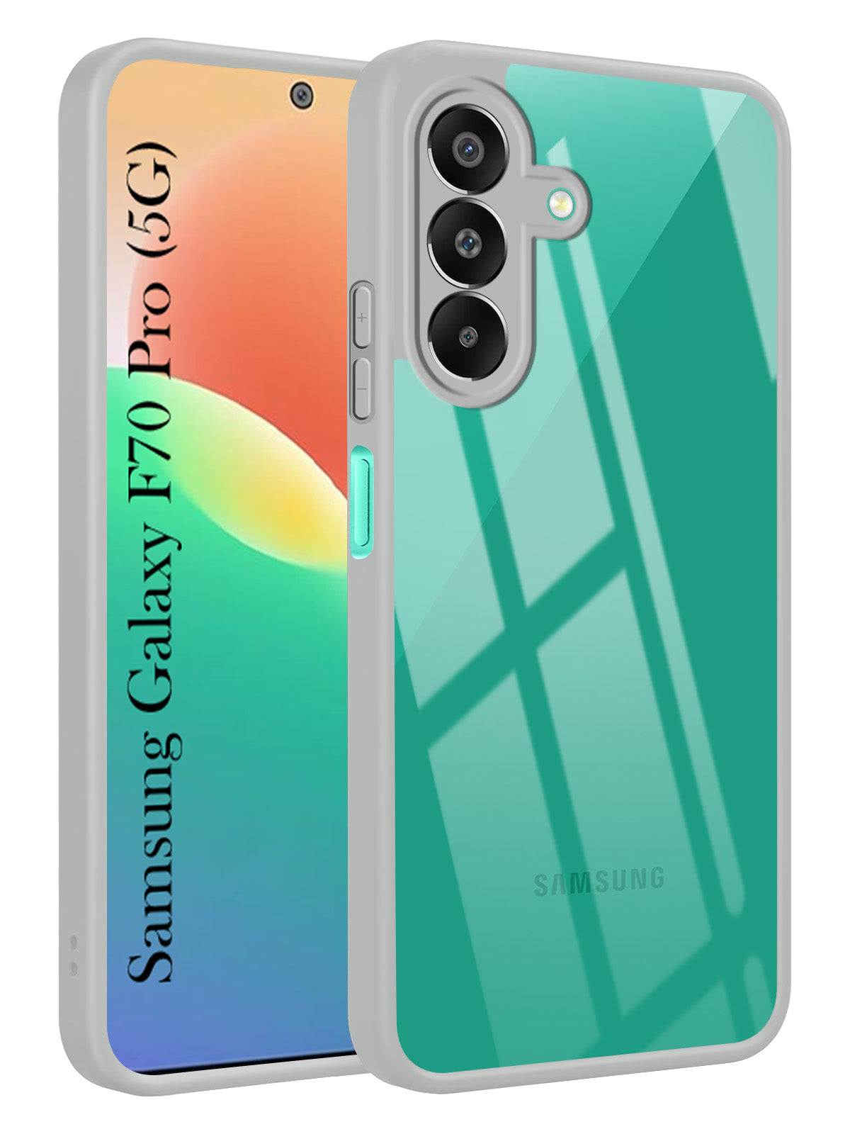 For Samsung Galaxy F70 Pro 5G Back Cover Case Ultra-Hybrid (Lifetime Anti Yellow | Anti Scratch | Crystal Clear Shockproof)