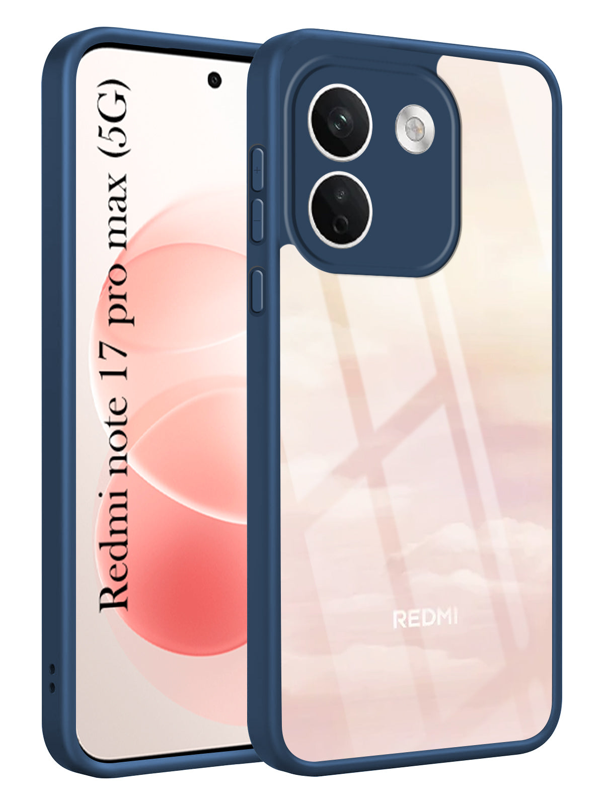 For Redmi Note 17 Pro Max 5G Back Cover Case Ultra-Hybrid (Lifetime Anti Yellow | Anti Scratch | Crystal Clear Shockproof)
