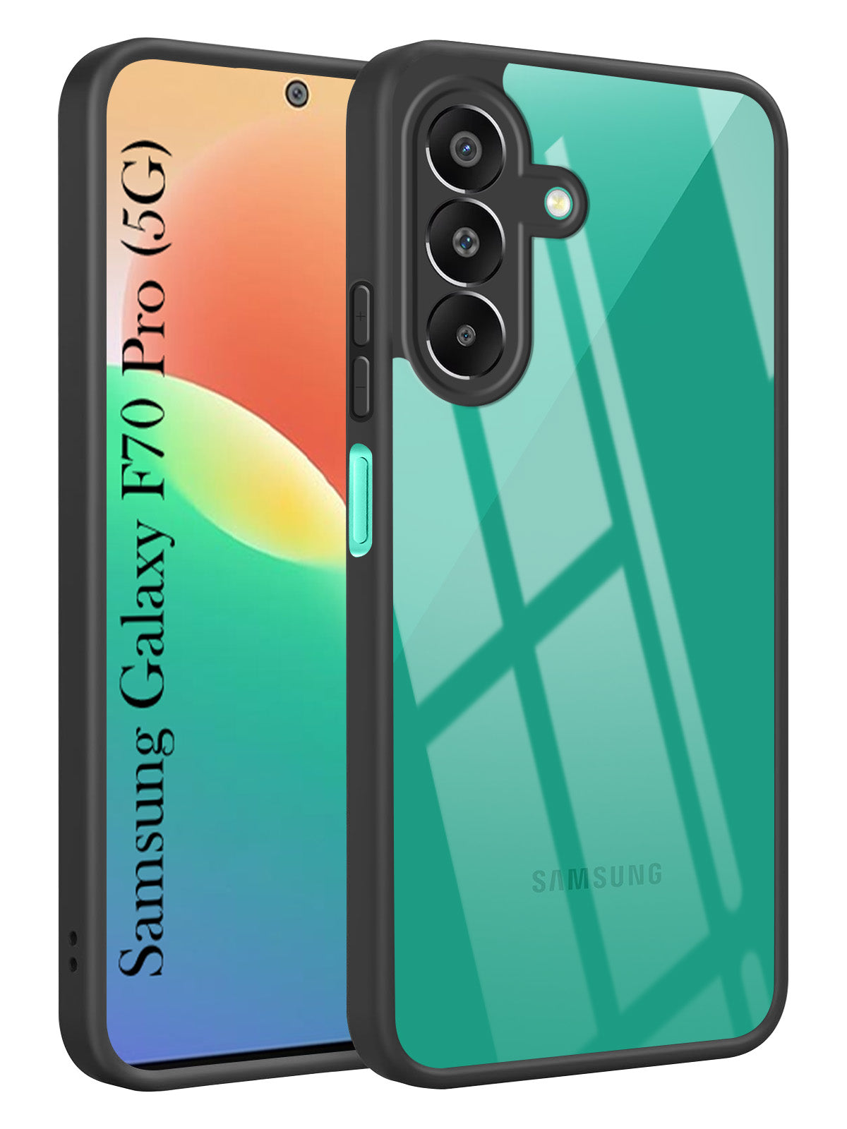 For Samsung Galaxy F70 Pro 5G Back Cover Case Ultra-Hybrid (Lifetime Anti Yellow | Anti Scratch | Crystal Clear Shockproof)