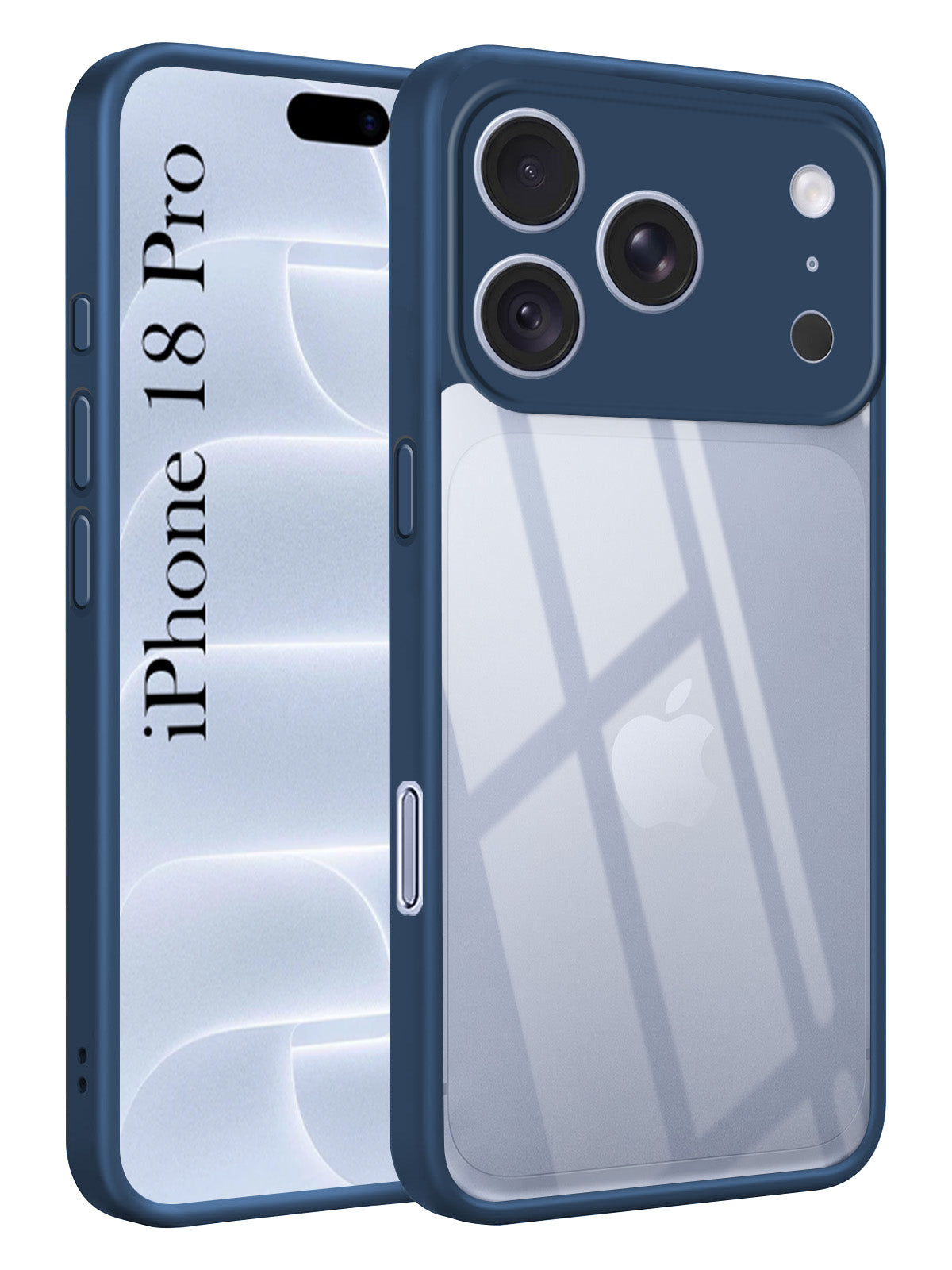 For Apple iPhone 18 Pro Back Cover Case Ultra-Hybrid (Lifetime Anti Yellow | Anti Scratch | Crystal Clear Shockproof)0