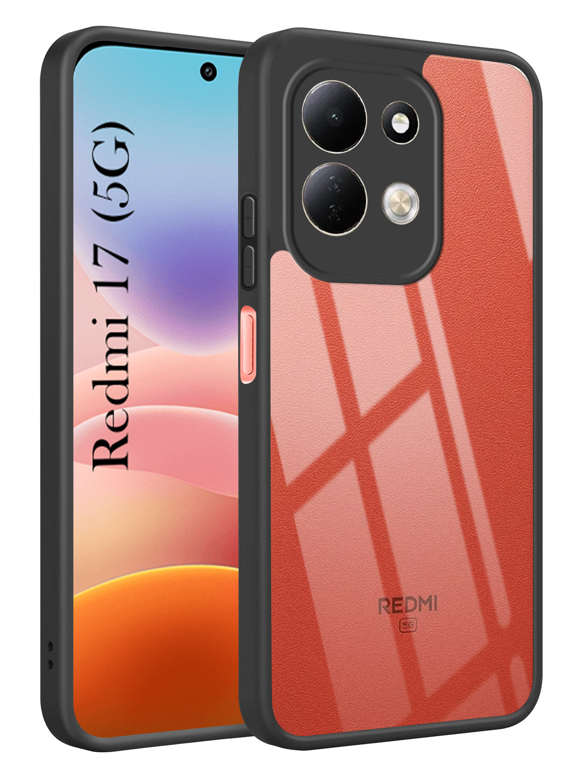 For Redmi 17 5G Back Cover Case Ultra-Hybrid (Lifetime Anti Yellow | Anti Scratch | Crystal Clear Shockproof)