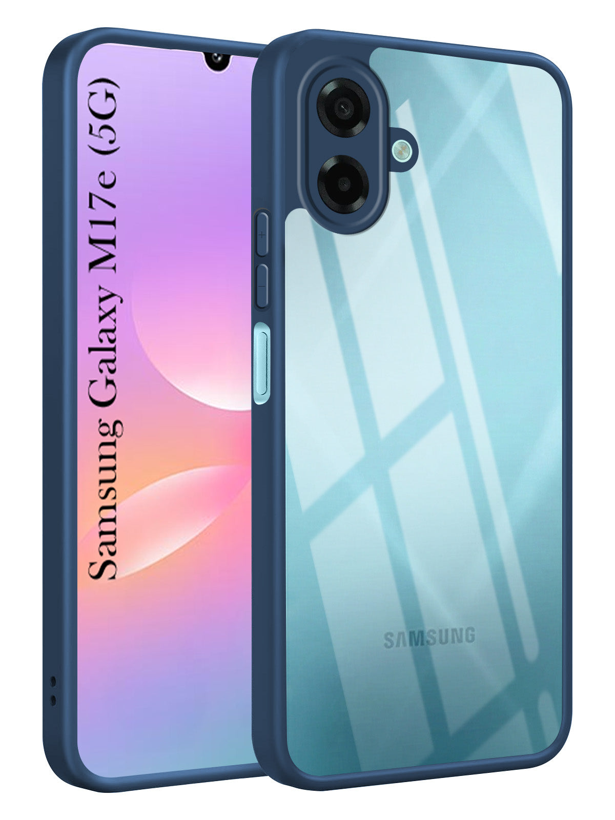 For Samsung Galaxy M17e 5G Back Cover Case Ultra-Hybrid (Lifetime Anti Yellow | Anti Scratch | Crystal Clear Shockproof)