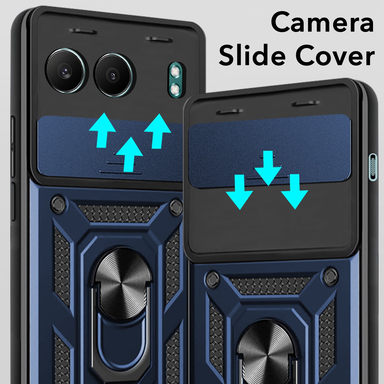 For Oneplus Nord 4 Back Cover Case (Hybrid Dual Armor Polycarbonate)