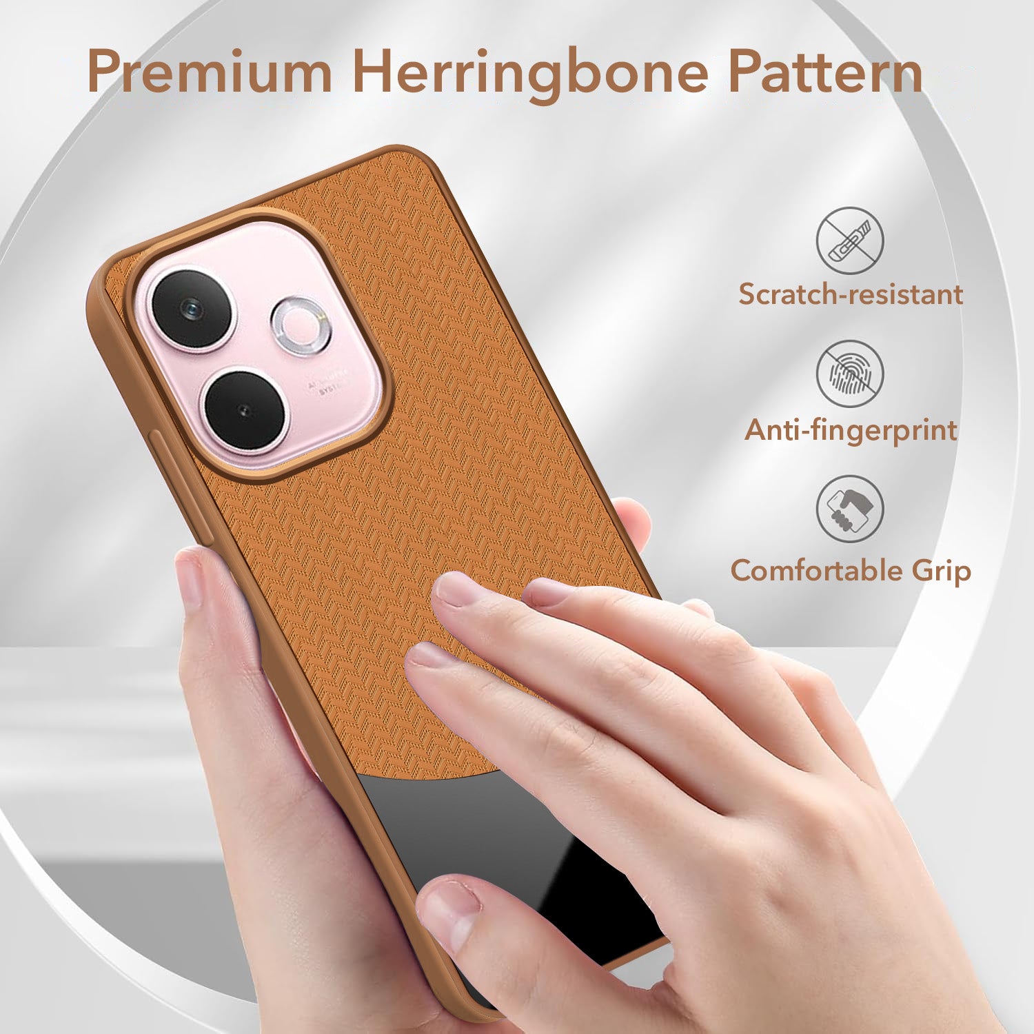 For Oppo A5 Pro Silicone Finish Back Cover Case (Premium Minimalist Professional Feel | Camera Protection Bump)