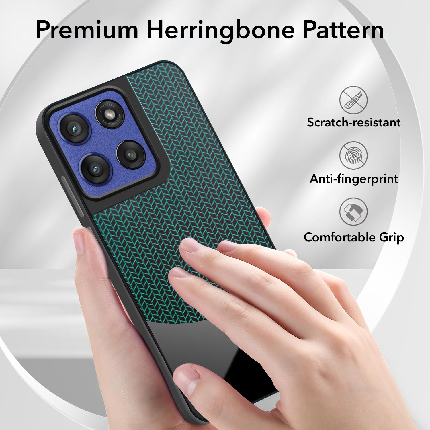 For Motorola Moto Edge 60 Stylus Silicone Finish Back Cover Case (Premium Minimalist Professional Feel | Camera Protection Bump)