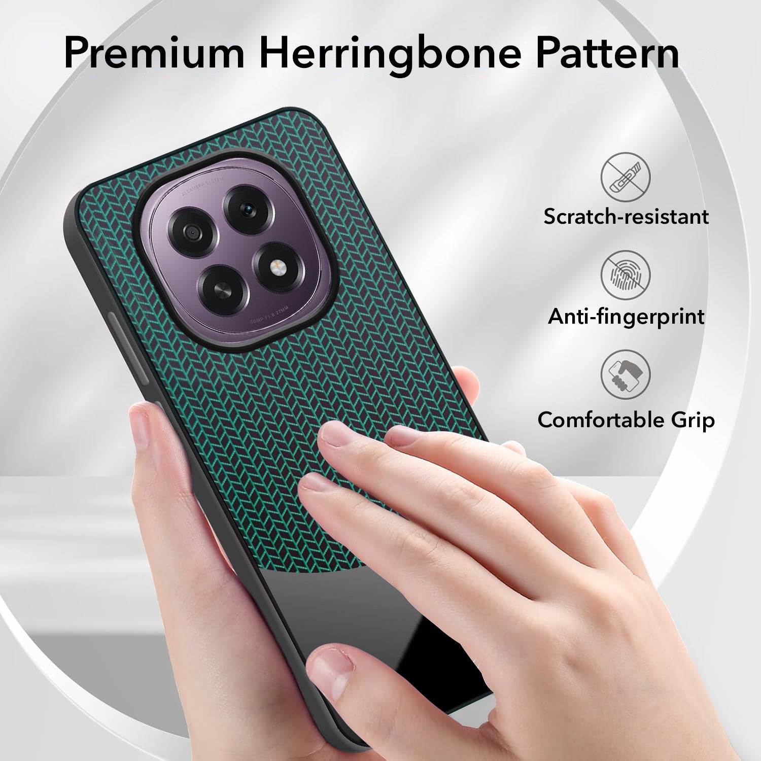 For Oppo F29 Silicone Finish Back Cover Case (Premium Minimalist Professional Feel | Camera Protection Bump)