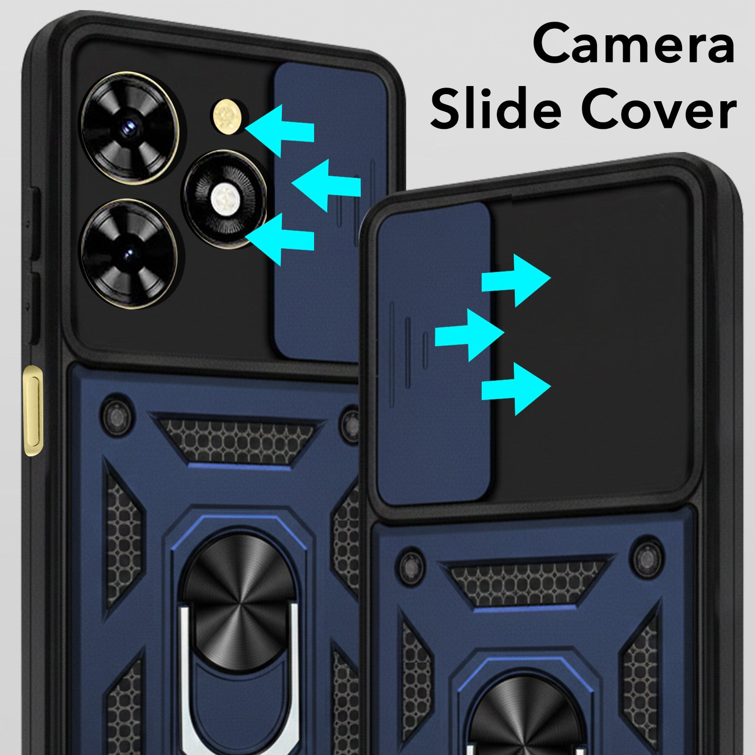 For Tecno Pop 8 Back Case Cover