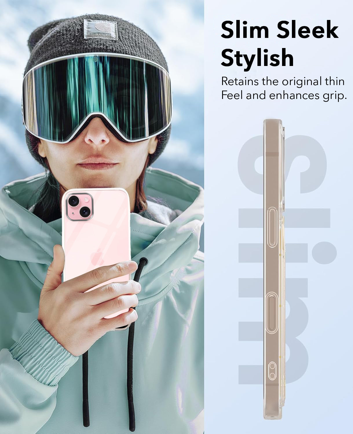 For Apple iPhone 15 Plus Back Cover Case (Hard Anti Yellow Clear Case | Drop & Camera Protection | Shockproof Polycarbonate)