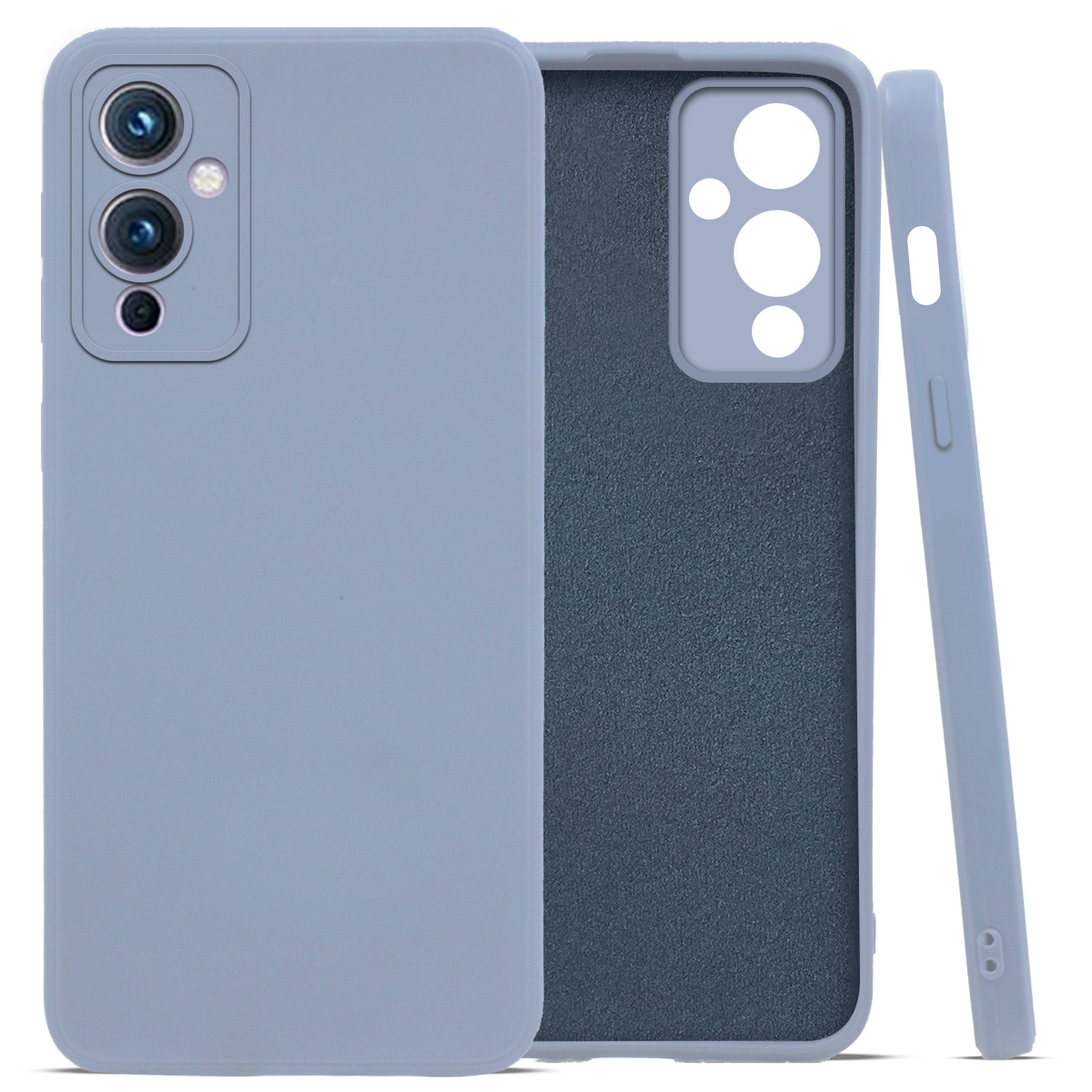 For OnePlus 9 Back Cover Case (Shockproof with Polycarbonate Clear Panel)