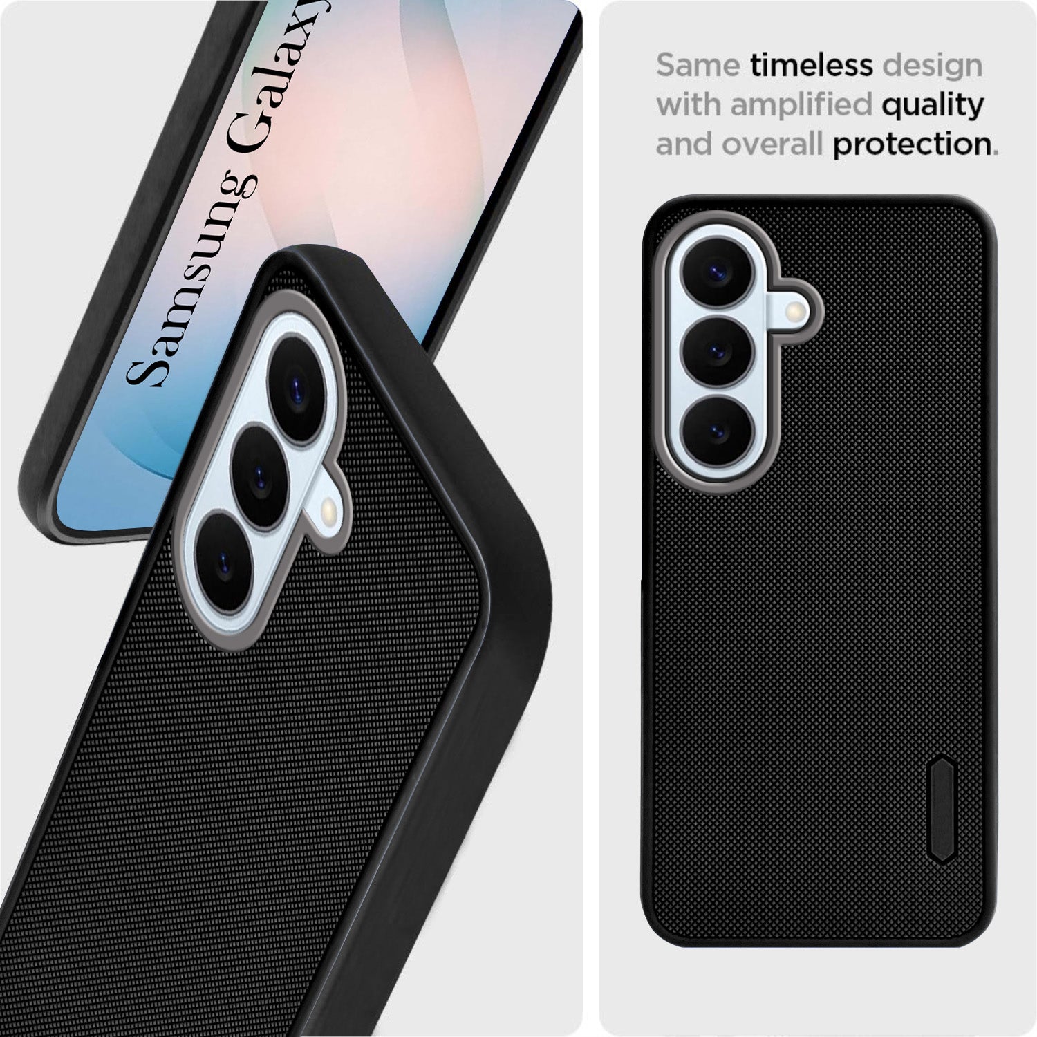 For Samsung Galaxy S26 5G Back Cover Case Rubberised  (Textured Grip Design | Micro-Fiber Cloth Inside | Slim and Light Weight | Soft Touch and Feel)