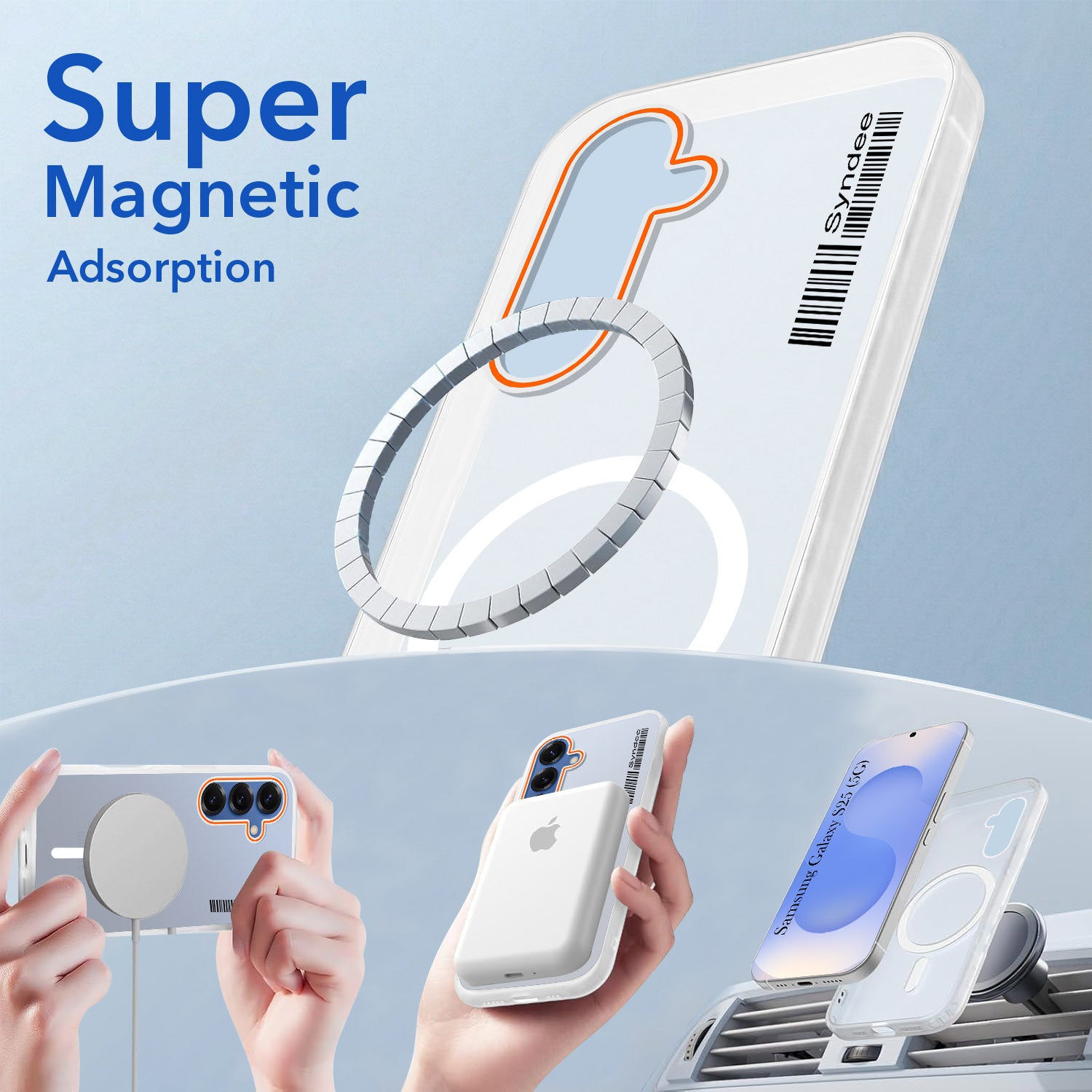 For Samsung Galaxy S25 Back Cover Case (Soft Touch | Camera Bump Protection | MagSafe Compatible | Matte Finish)
