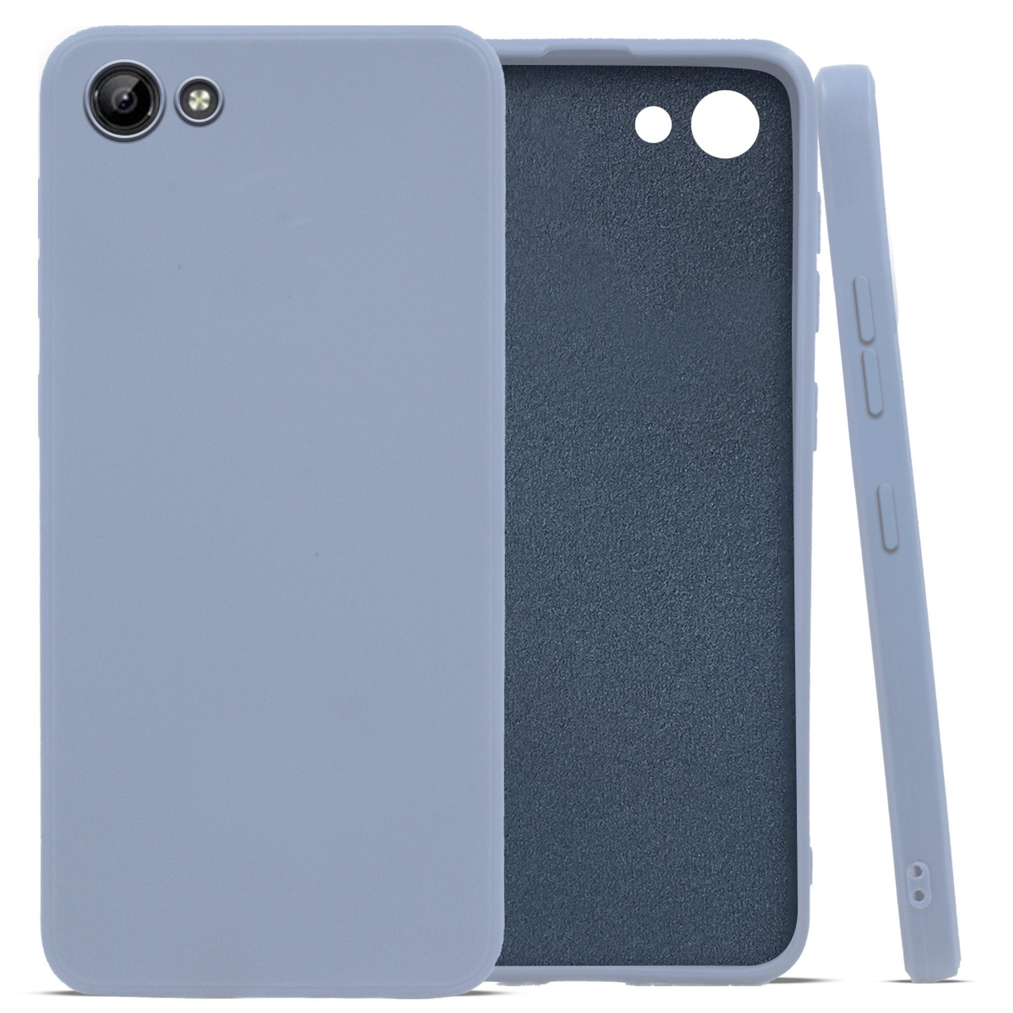 For Vivo Y71 Back Cover ( Silicone Clear Shockproof Case with Camera Protection | Soft and Flexible | Transparent)