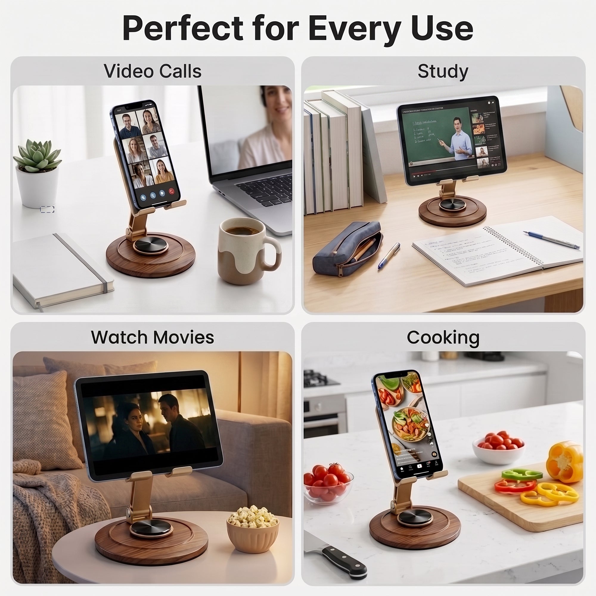 Mobile Stand with 360 Degree Rotation
