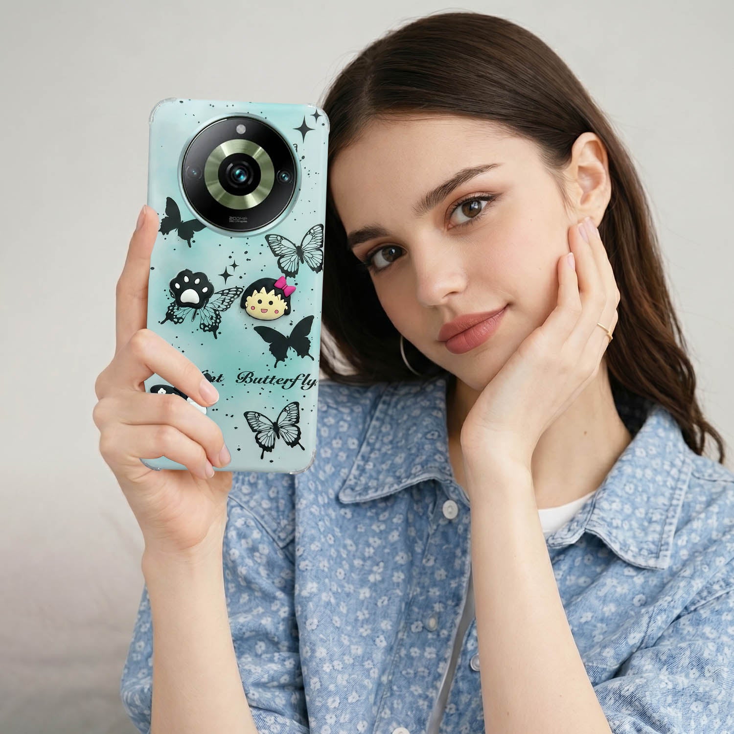 For Realme 11 Pro 5G | Realme 11 Pro Plus 5G Back Cover Case (3D Cute Cartoons | Hard Back Side Soft | Matte Premium Finish | HD Printing)