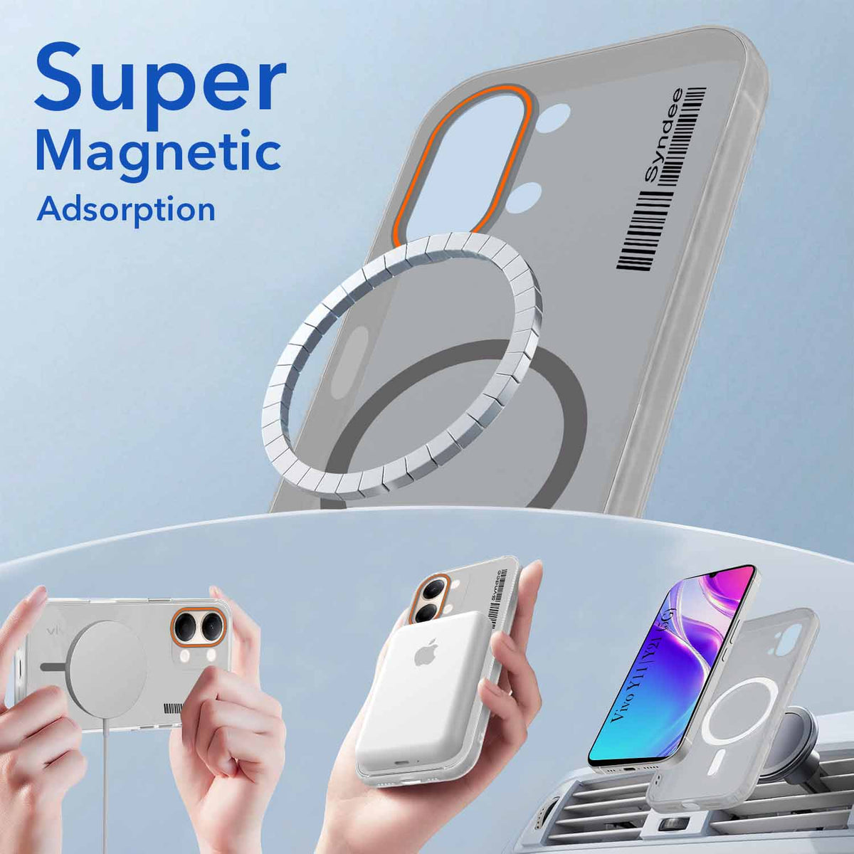 For Vivo Y11 | Vivo Y21 5G Back Cover Case (Soft Touch | Camera Bump Protection | MagSafe Compatible | Matte Finish)