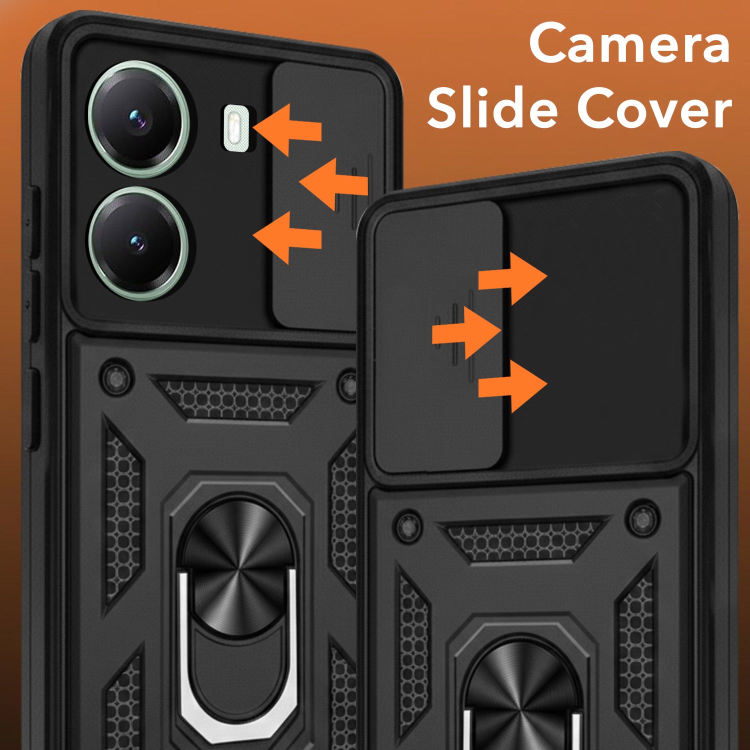 For Poco X7 Pro Back Cover Case (Hybrid Dual Armor Polycarbonate)