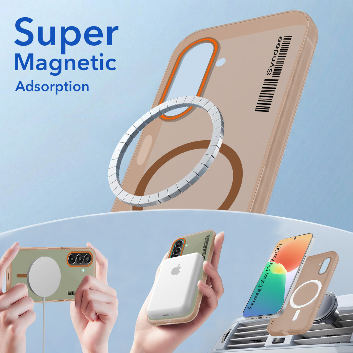For Samsung Galaxy F70 Pro 5G Back Cover Case (Soft Touch | Camera Bump Protection | MagSafe Compatible | Matte Finish)